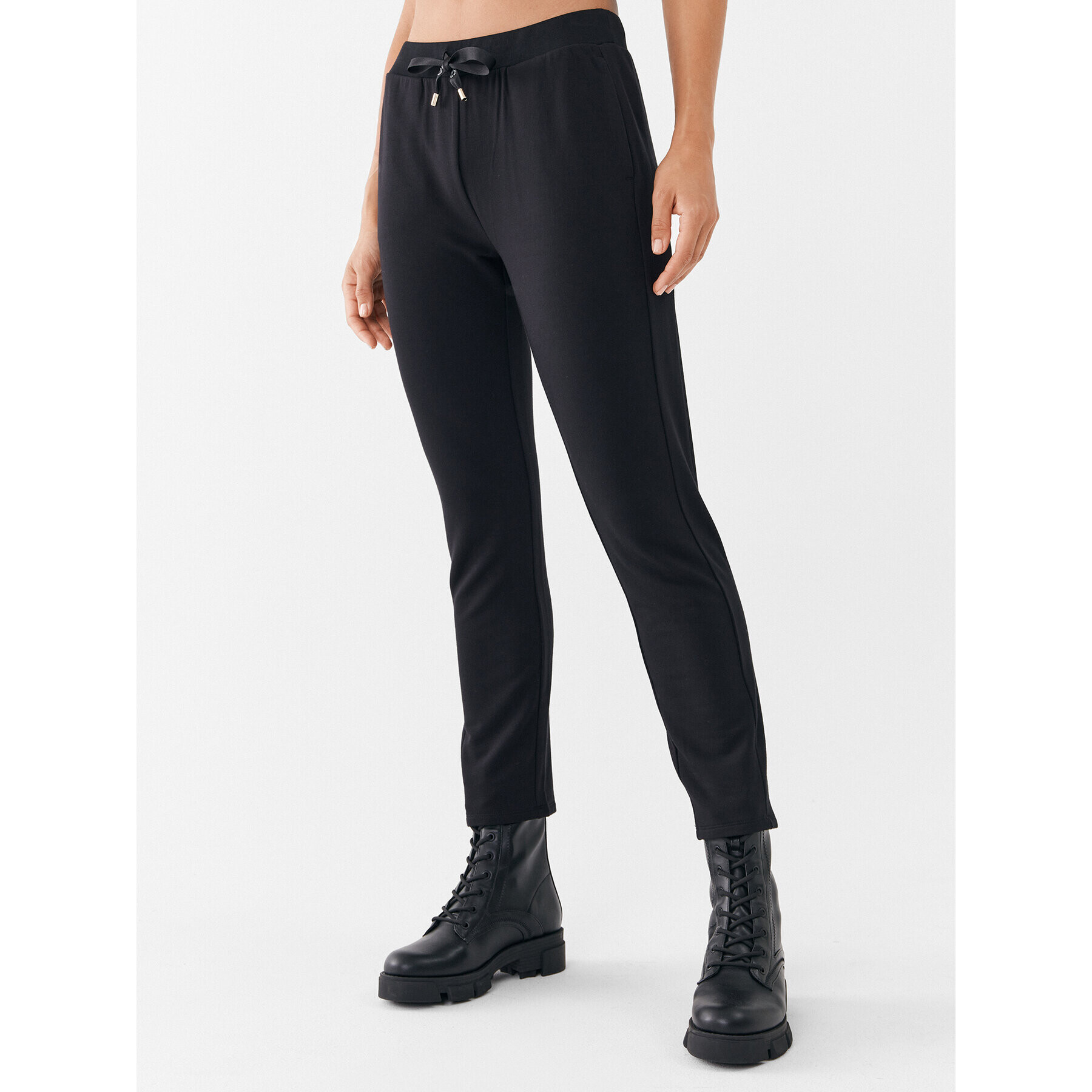 Liu Jo Sport Pantaloni trening TF3076 FS576 Negru Regular Fit - Pled.ro