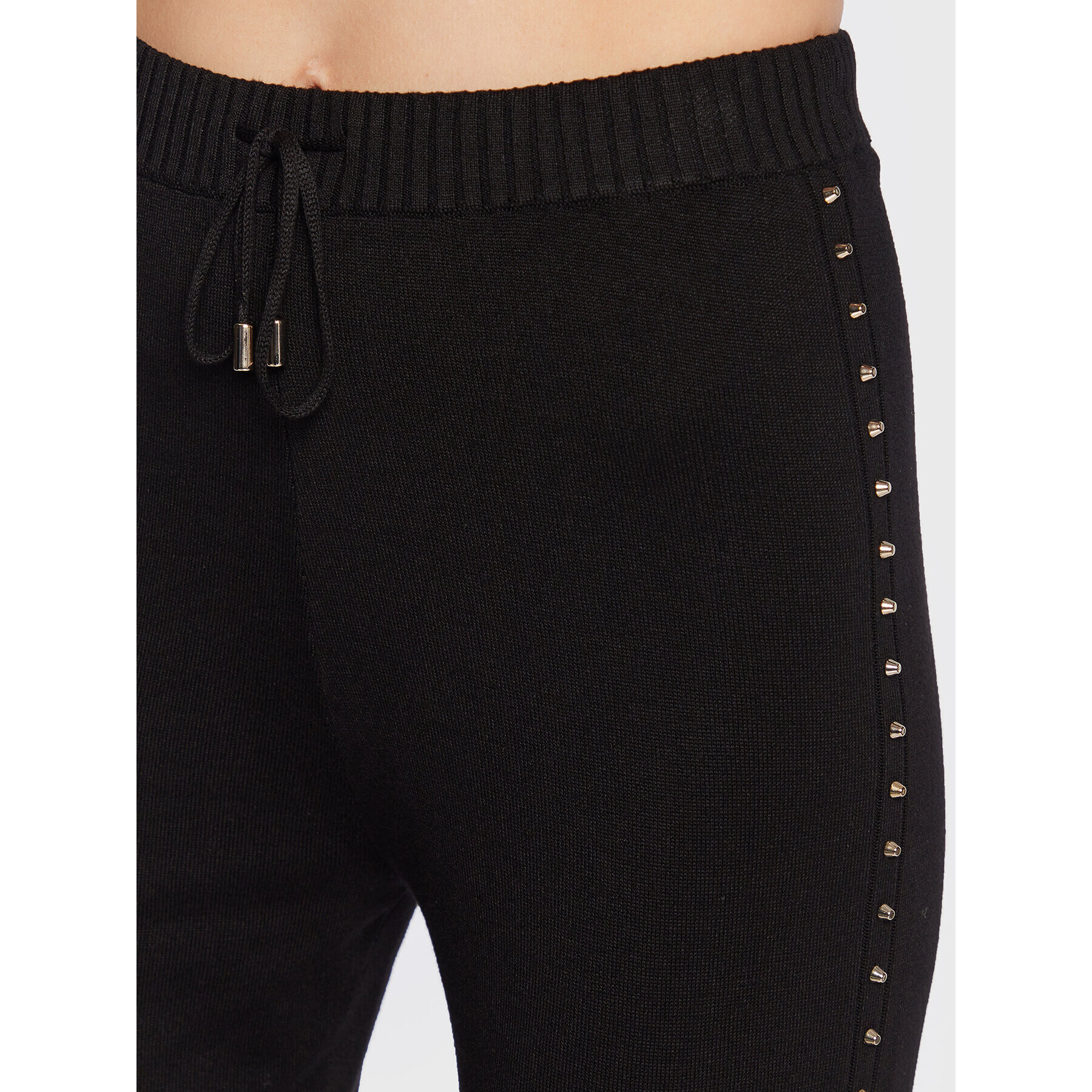 Liu Jo Sport Pantaloni tricotați TA3058 MS49I Negru Regular Fit - Pled.ro