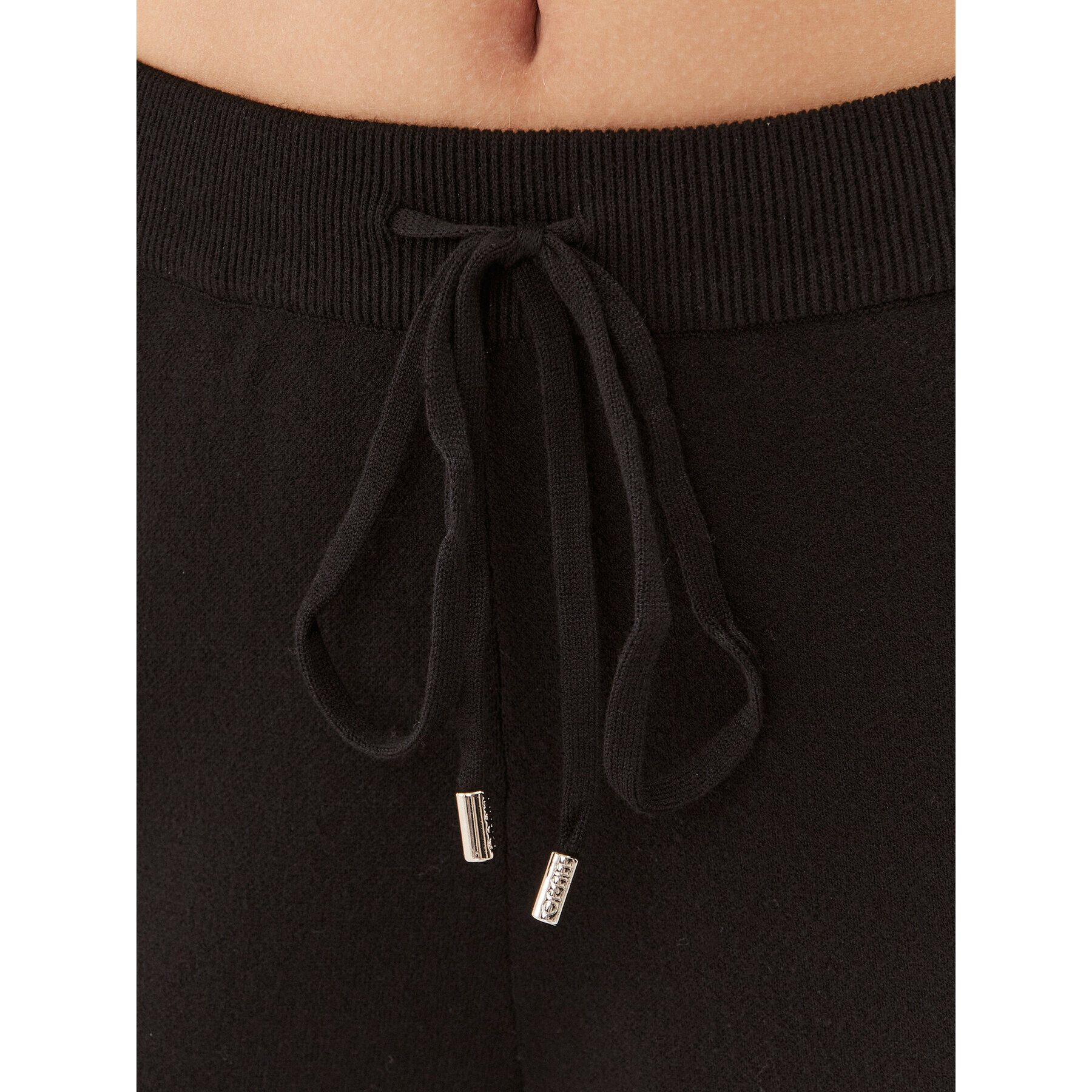 Liu Jo Sport Pantaloni tricotați TF3212 MA63L Negru Regular Fit - Pled.ro