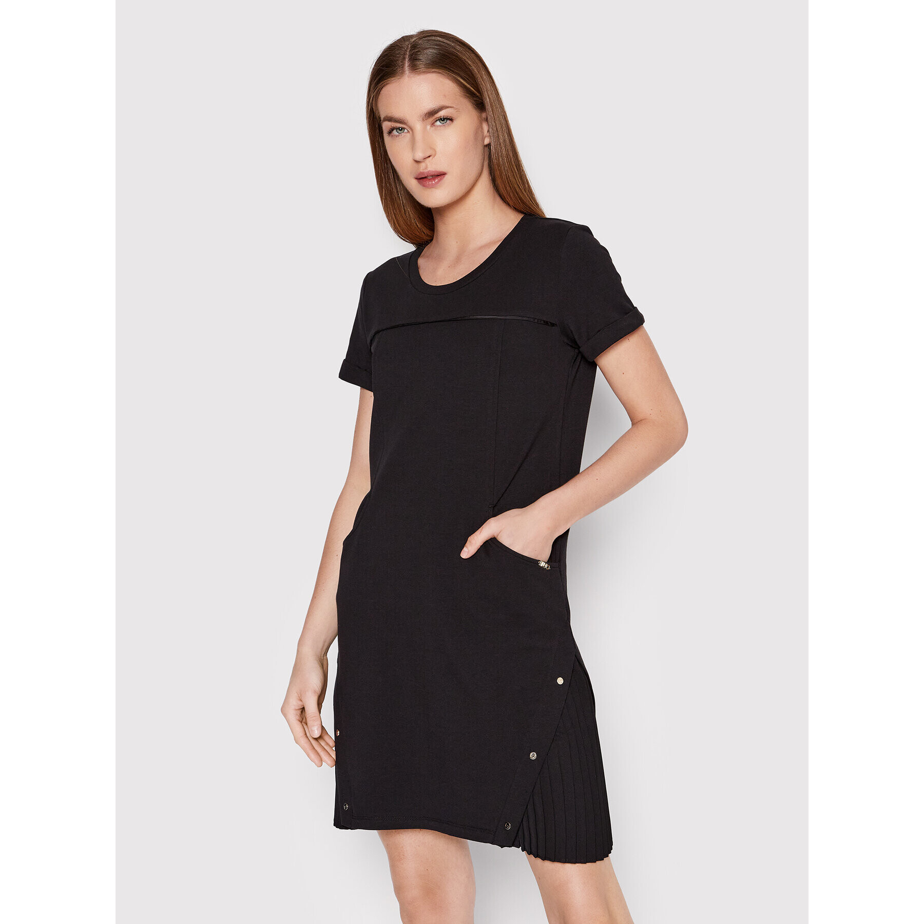 Liu Jo Sport Rochie de zi TA2120 F0831 Negru Regular Fit - Pled.ro