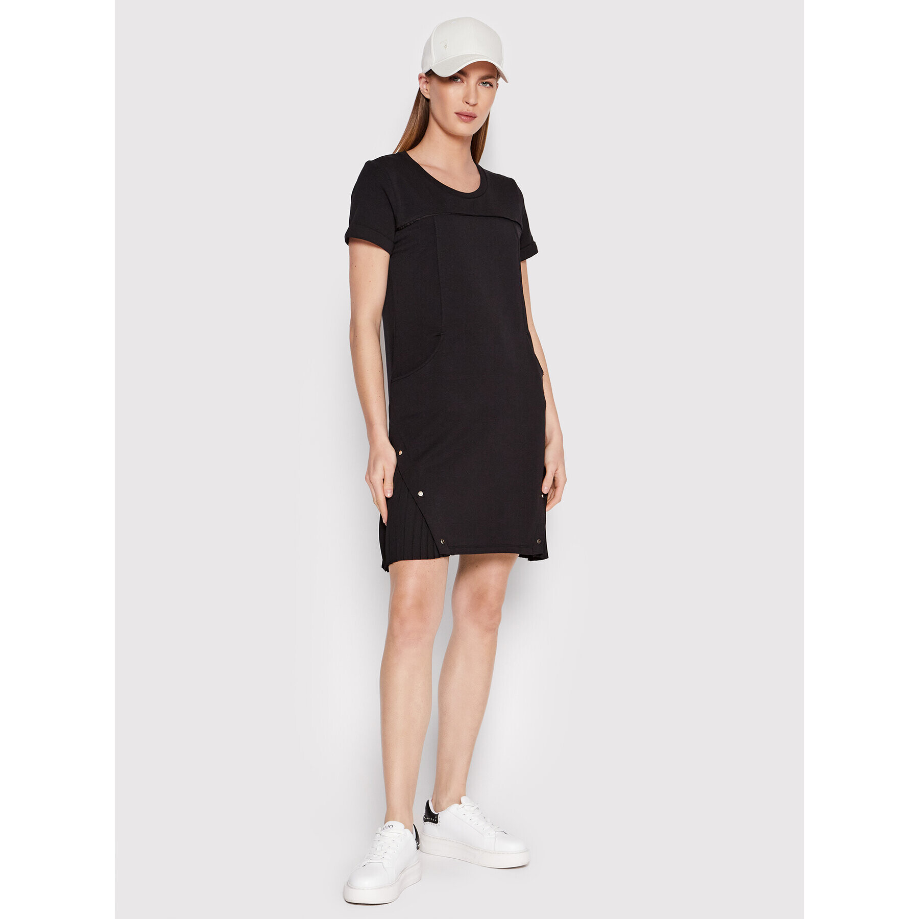 Liu Jo Sport Rochie de zi TA2120 F0831 Negru Regular Fit - Pled.ro