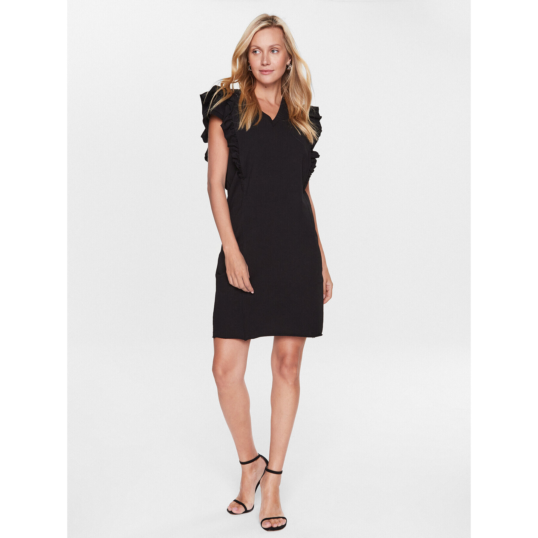 Liu Jo Sport Rochie de zi TA3237 F0090 Negru Regular Fit - Pled.ro