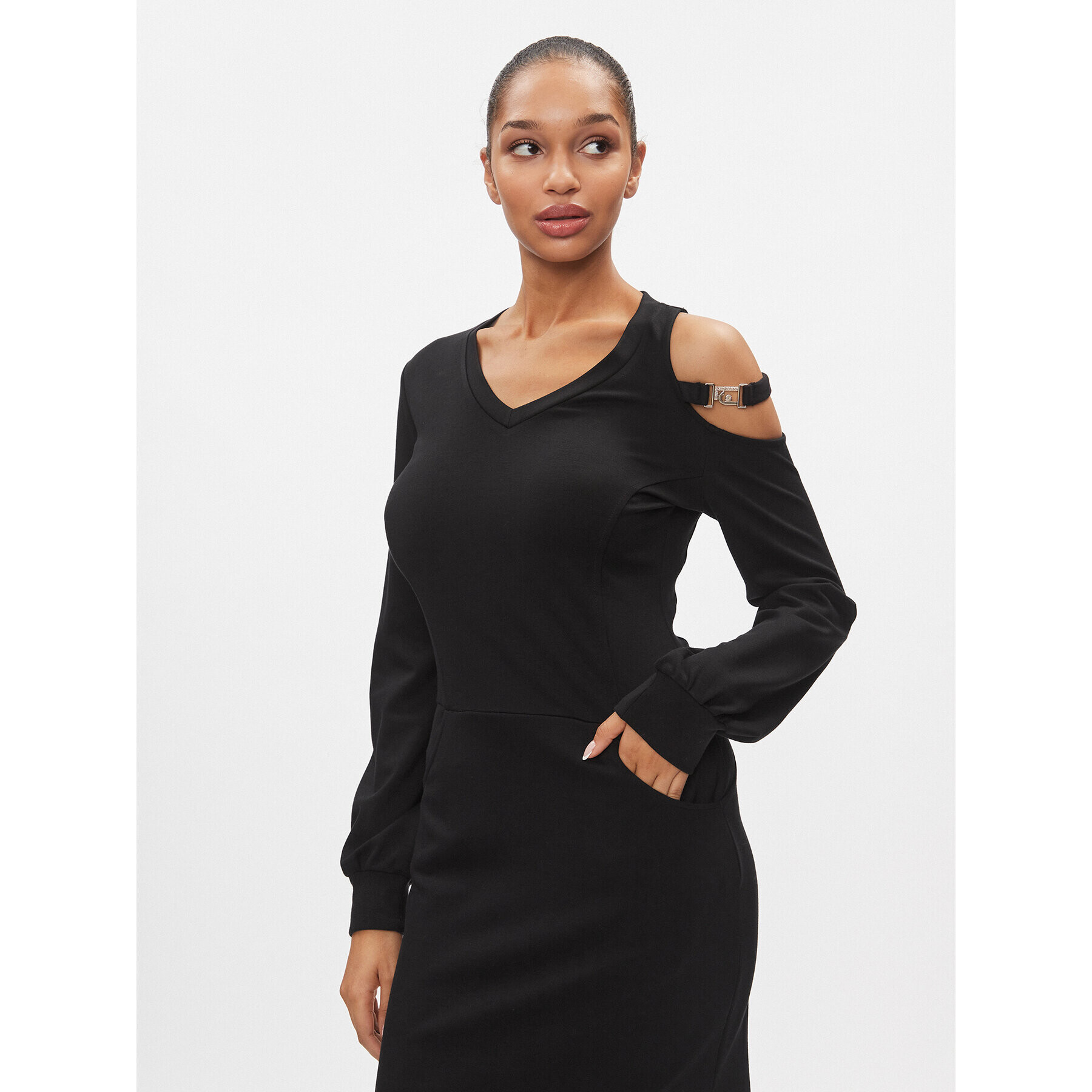 Liu Jo Sport Rochie de zi TA4057 JS182 Negru Regular Fit - Pled.ro