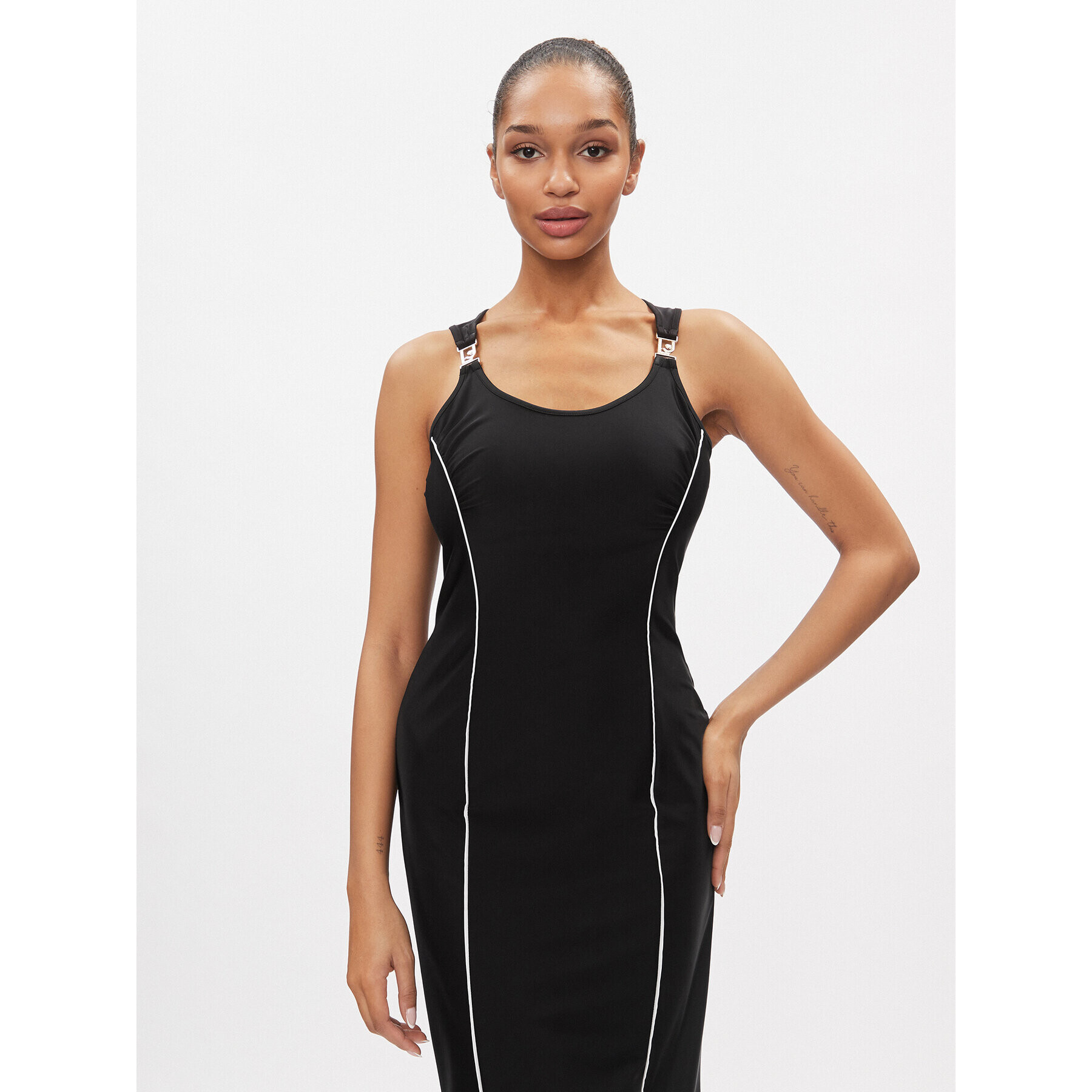 Liu Jo Sport Rochie de zi TA4140 J7912 Negru Slim Fit - Pled.ro