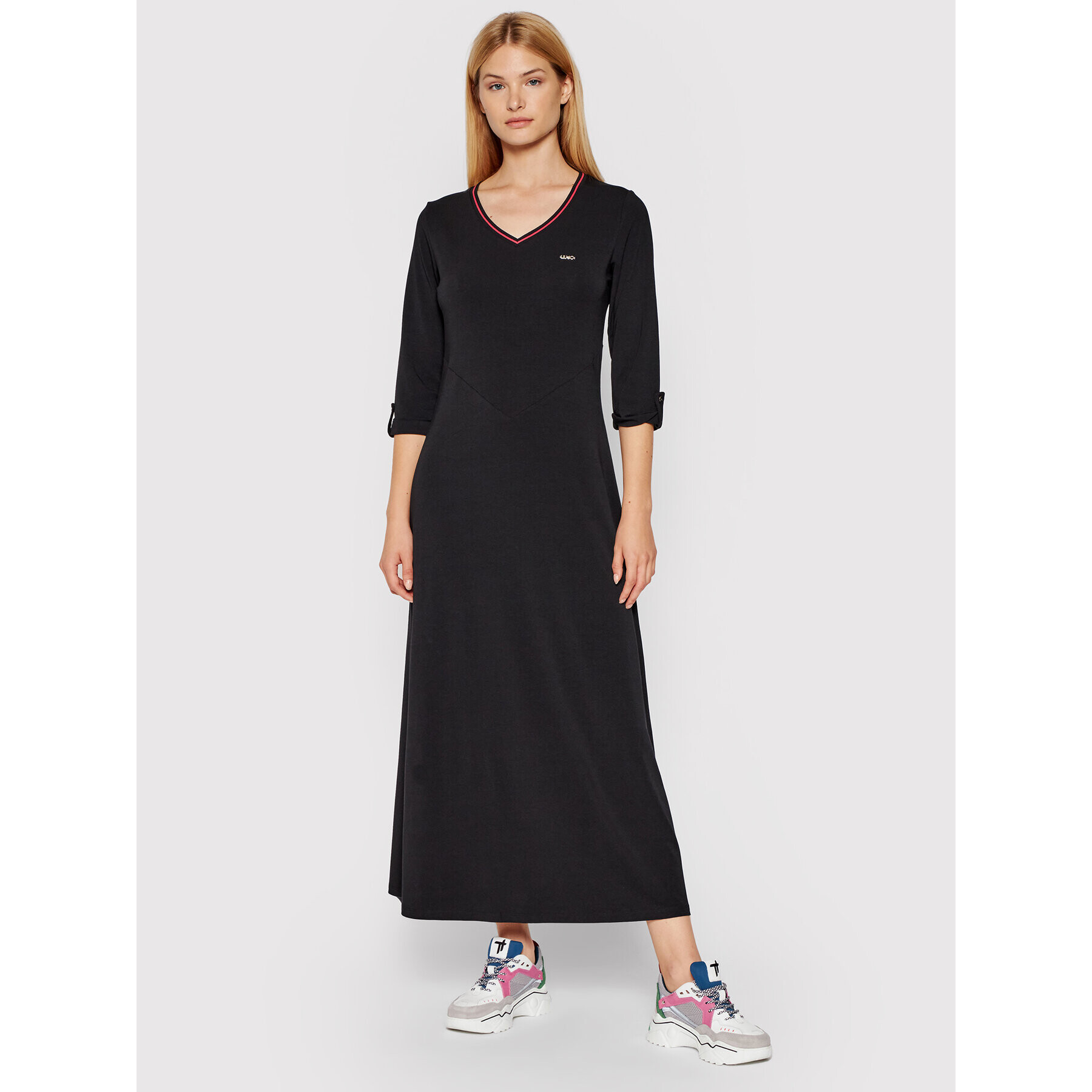 Liu Jo Sport Rochie de zi TF1013 J6230 Negru Regular Fit - Pled.ro