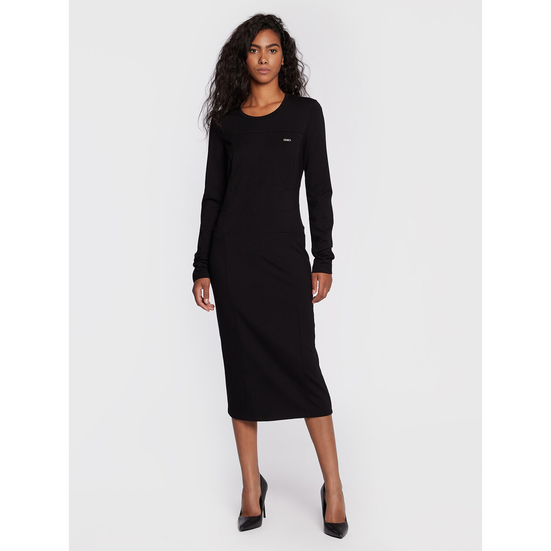 Liu Jo Sport Rochie de zi TF2235 J6182 Negru Regular Fit - Pled.ro