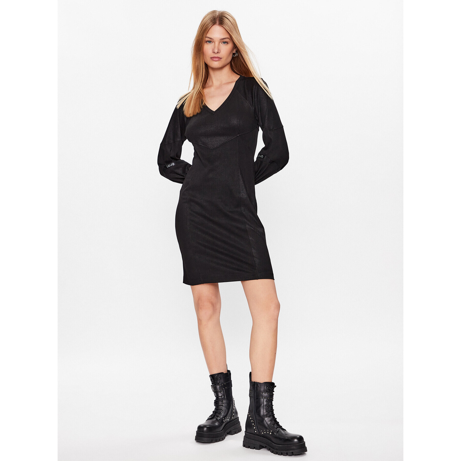 Liu Jo Sport Rochie de zi TF3031 J4512 Negru Regular Fit - Pled.ro