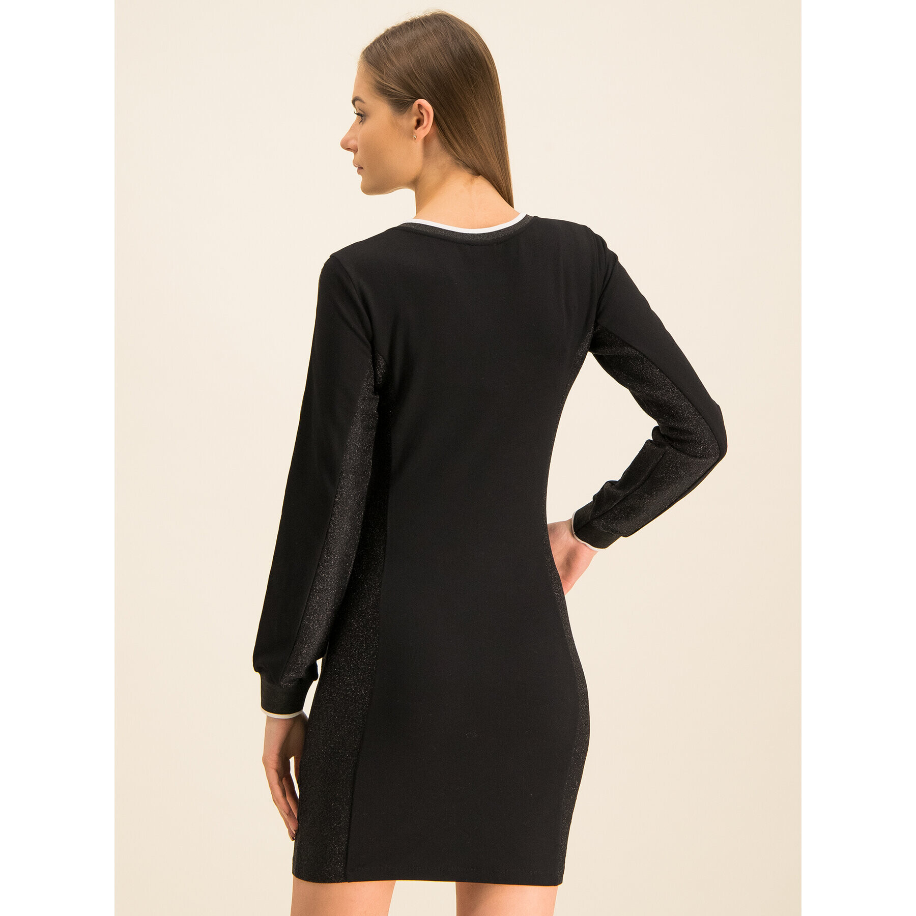 Liu Jo Sport Rochie tricotată T69044 F0576 Negru Slim Fit - Pled.ro