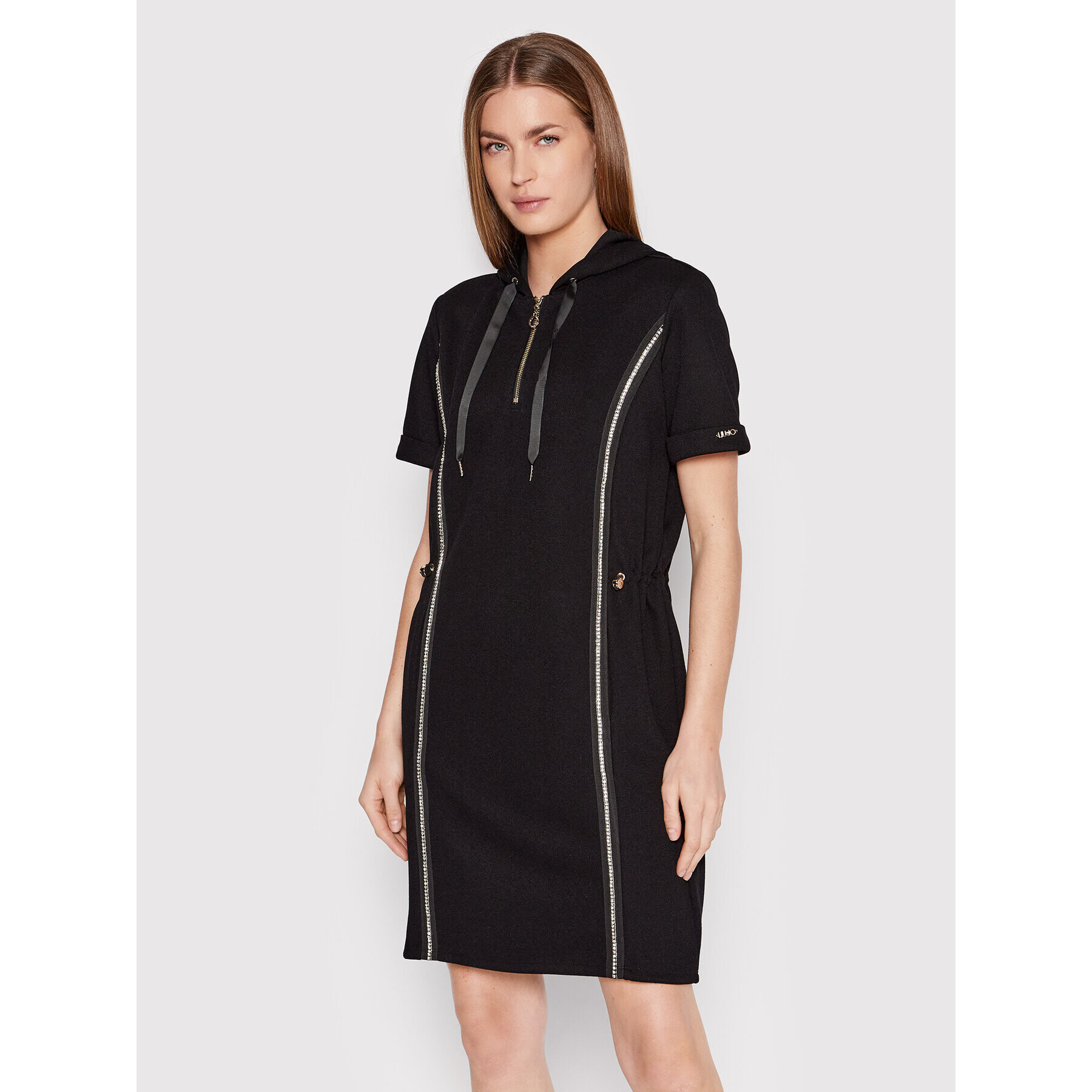 Liu Jo Sport Rochie tricotată TA2203 J6178 Negru Regular Fit - Pled.ro