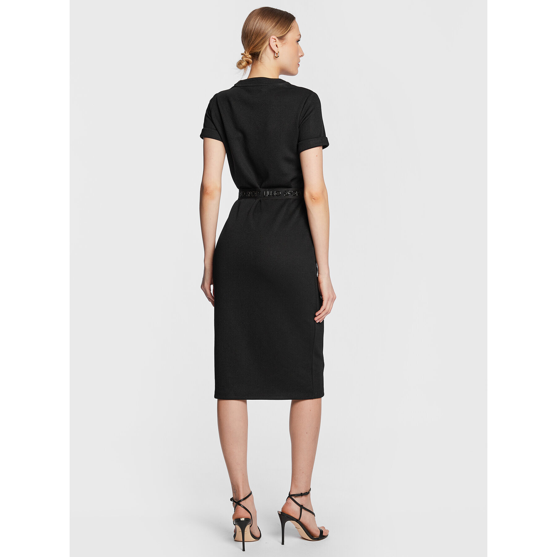 Liu Jo Sport Rochie tricotată TA3032 JS178 Negru Regular Fit - Pled.ro