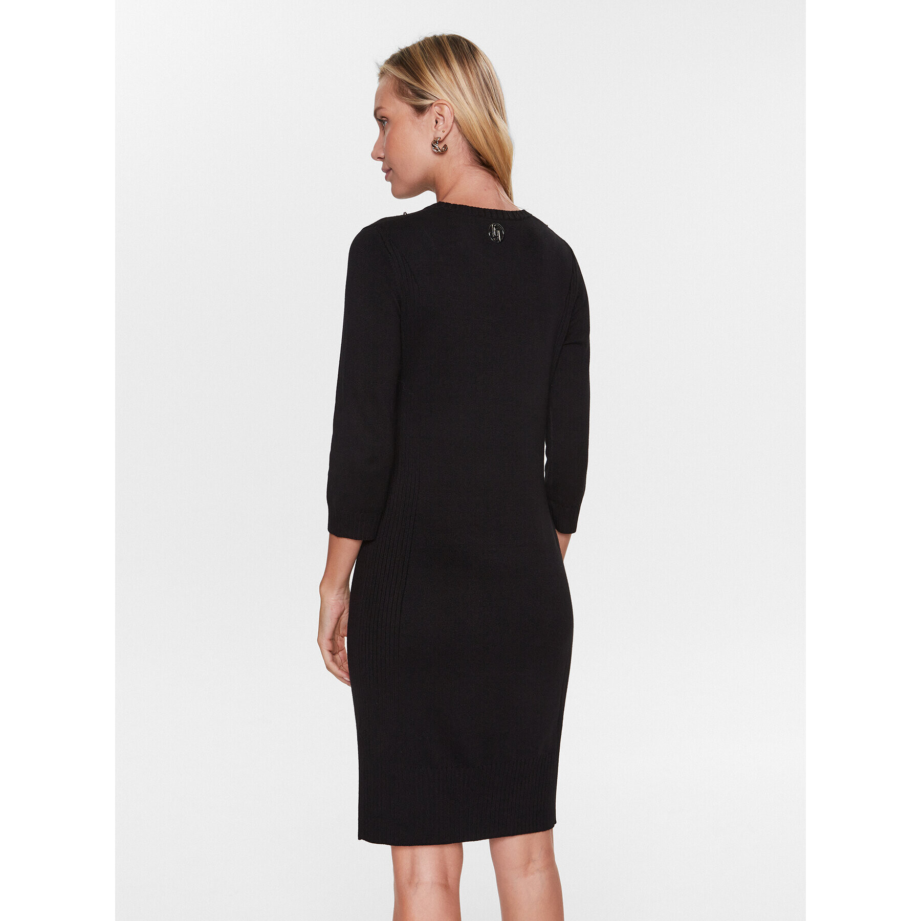 Liu Jo Sport Rochie tricotată TA3101 MS49I Negru Slim Fit - Pled.ro