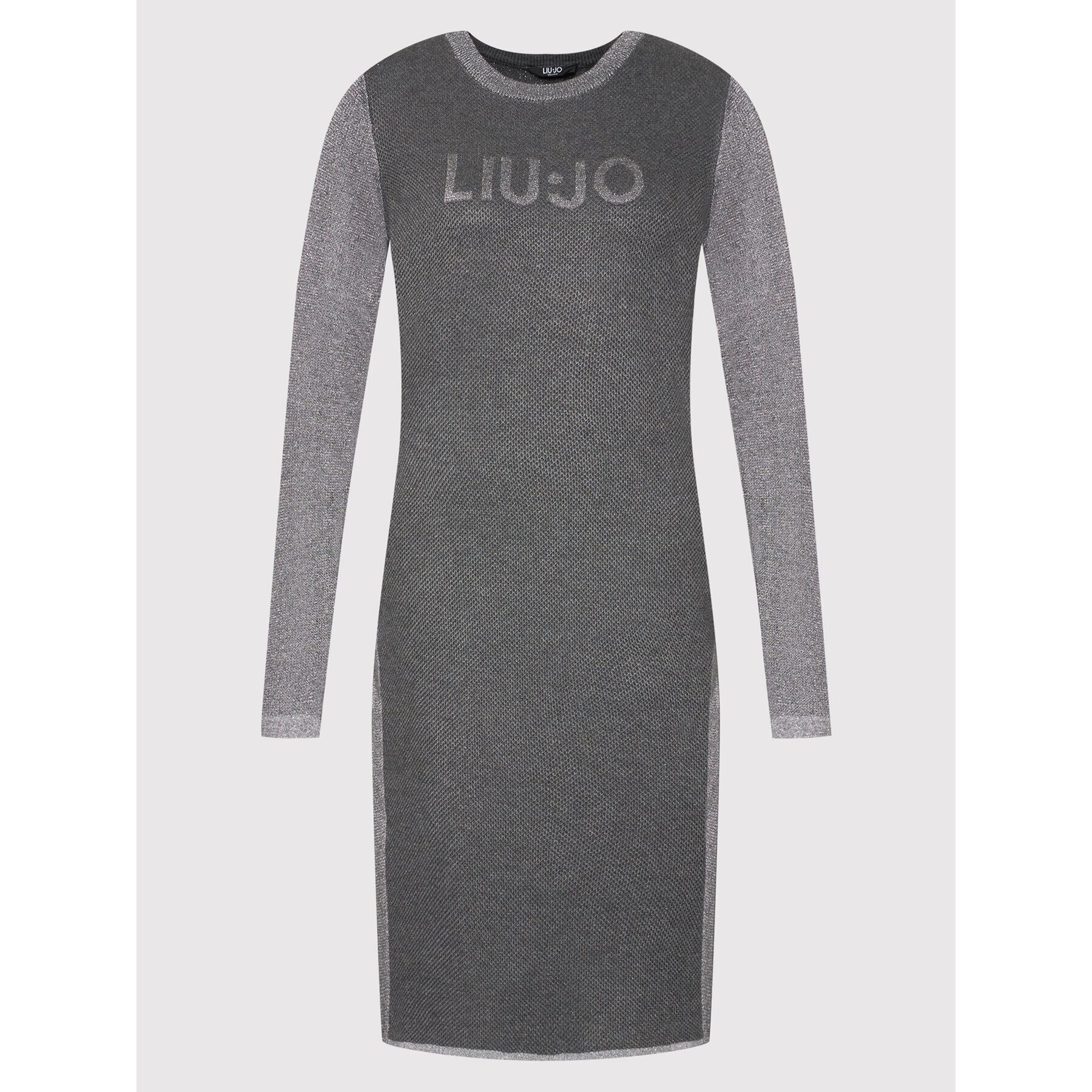 Liu Jo Sport Rochie tricotată TF1186 MA831 Gri Regular Fit - Pled.ro