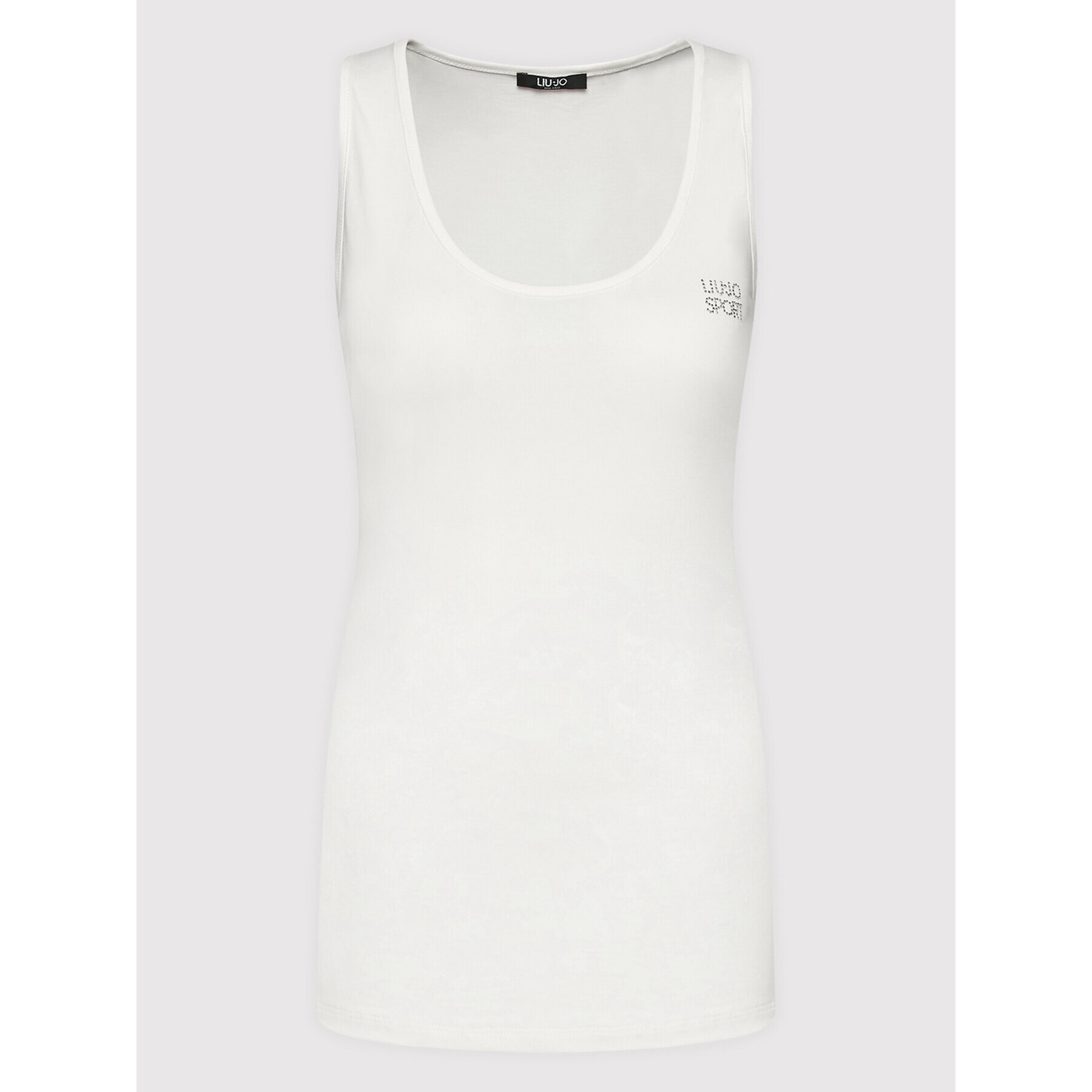 Liu Jo Sport Top TA2082 J5003 Alb Regular Fit - Pled.ro