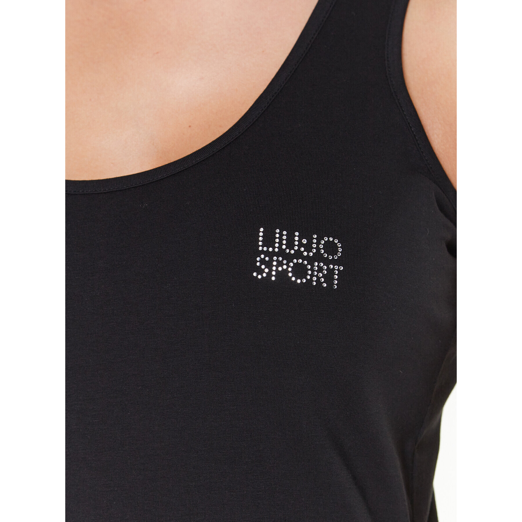 Liu Jo Sport Top TA3142 J5003 Negru Regular Fit - Pled.ro