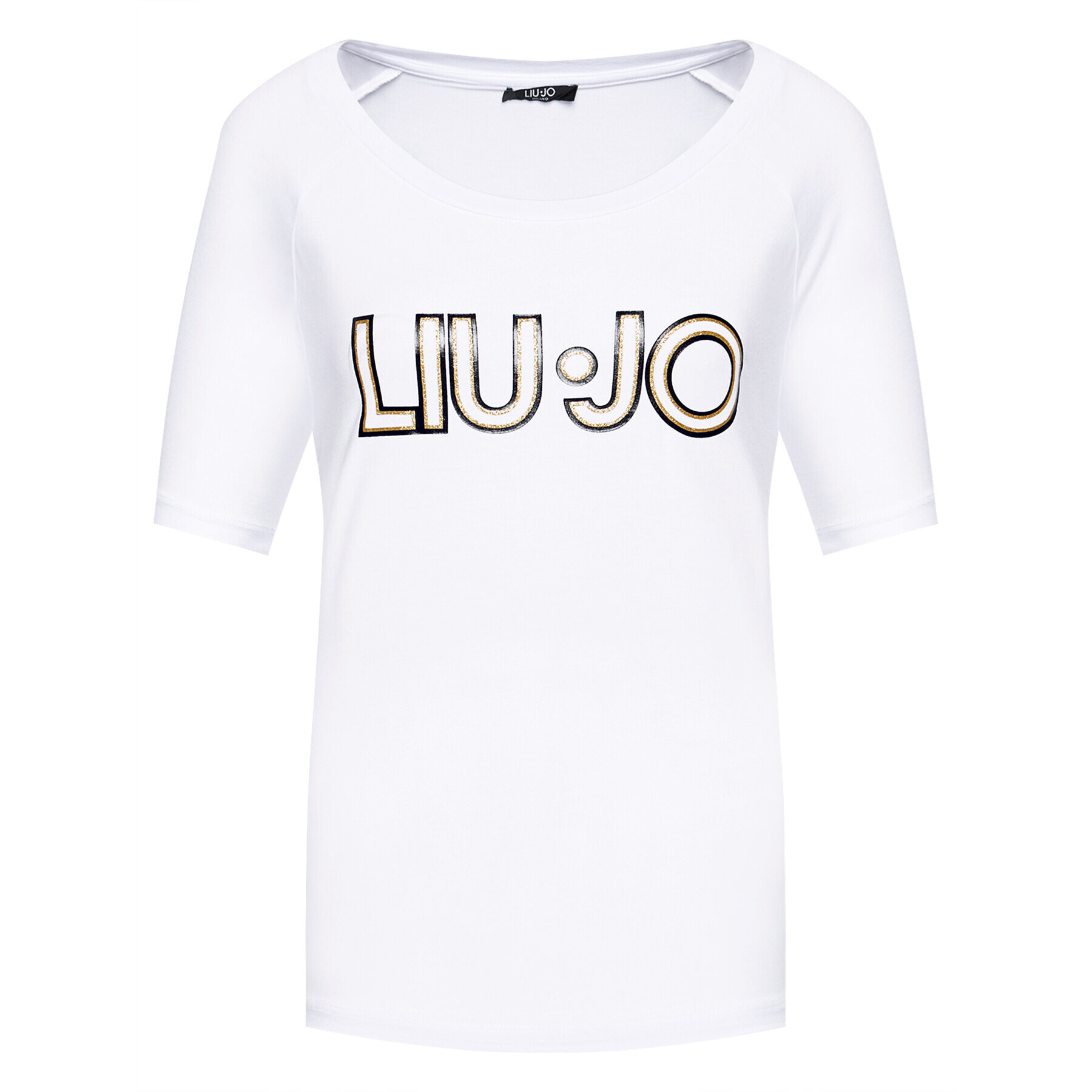 Liu Jo Sport Tricou TA1012 J7905 Alb Regular Fit - Pled.ro