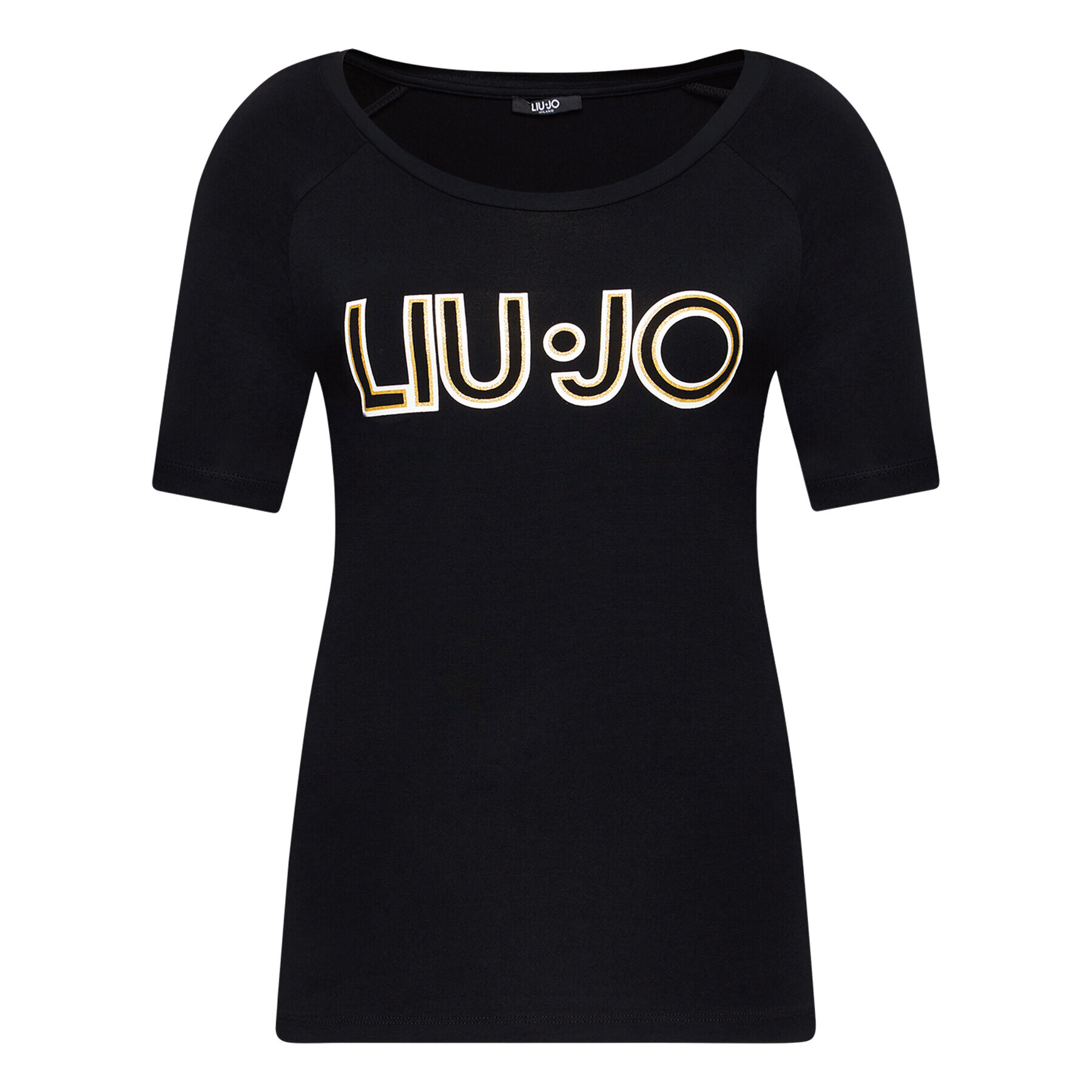 Liu Jo Sport Tricou TA1012 J7905 Negru Regular Fit - Pled.ro