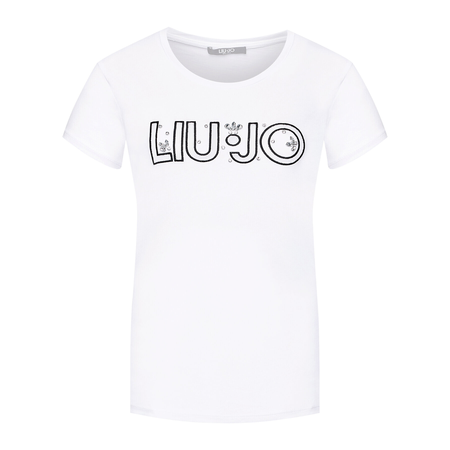 Liu Jo Sport Tricou TA1026 J5003 Alb Regular Fit - Pled.ro