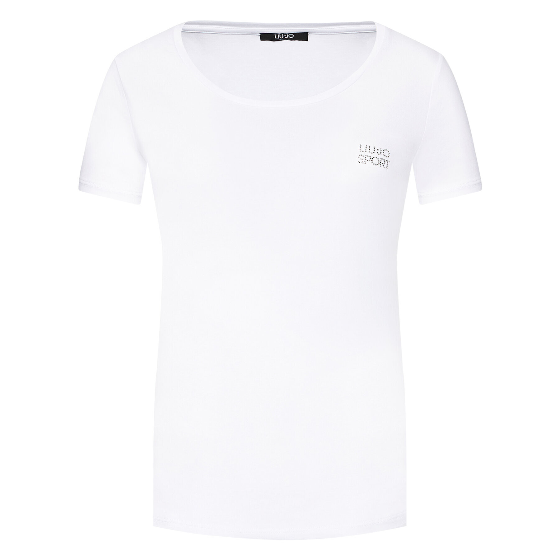 Liu Jo Sport Tricou TA1092 J5003 Alb Slim Fit - Pled.ro