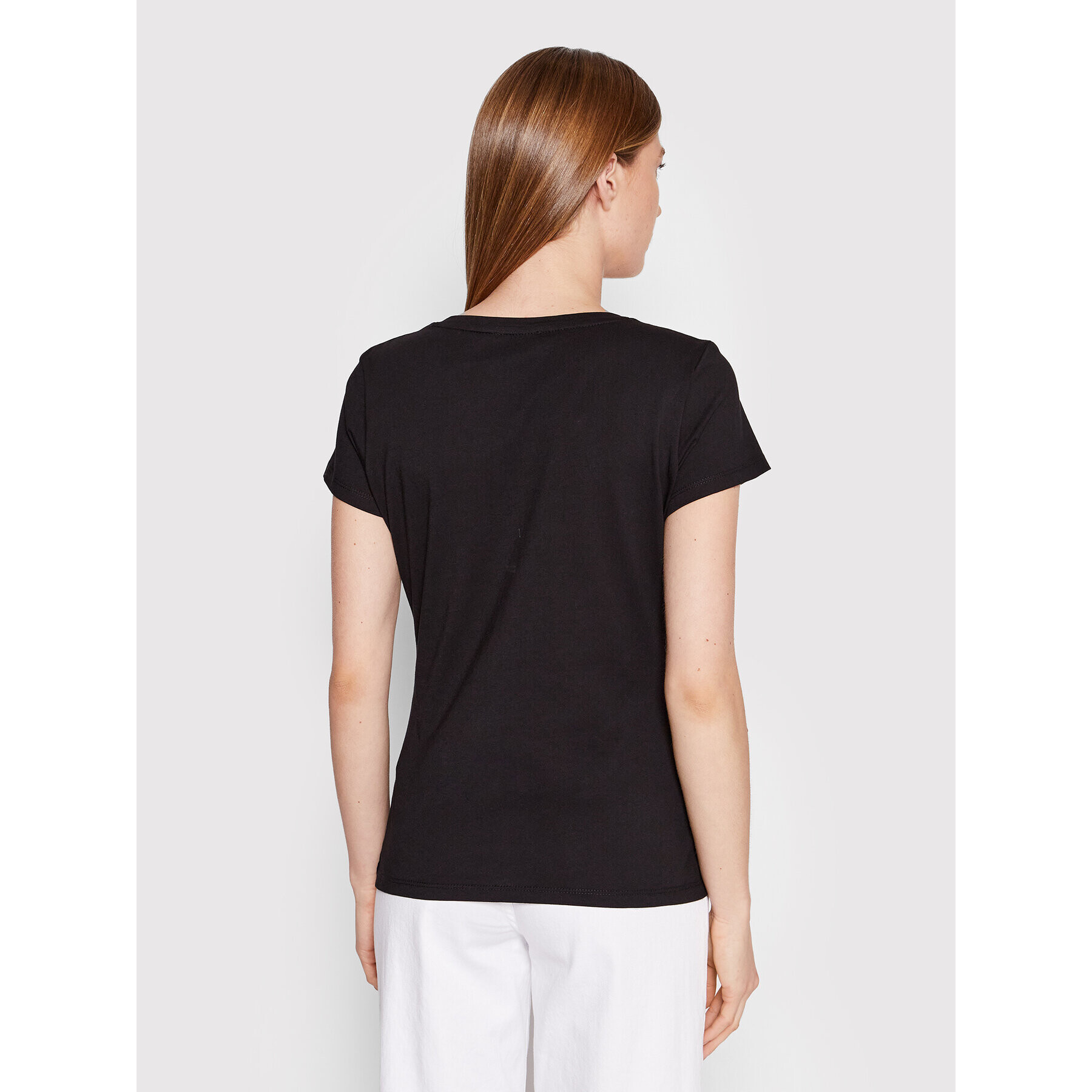 Liu Jo Sport Tricou TA2210 J6040 Negru Regular Fit - Pled.ro