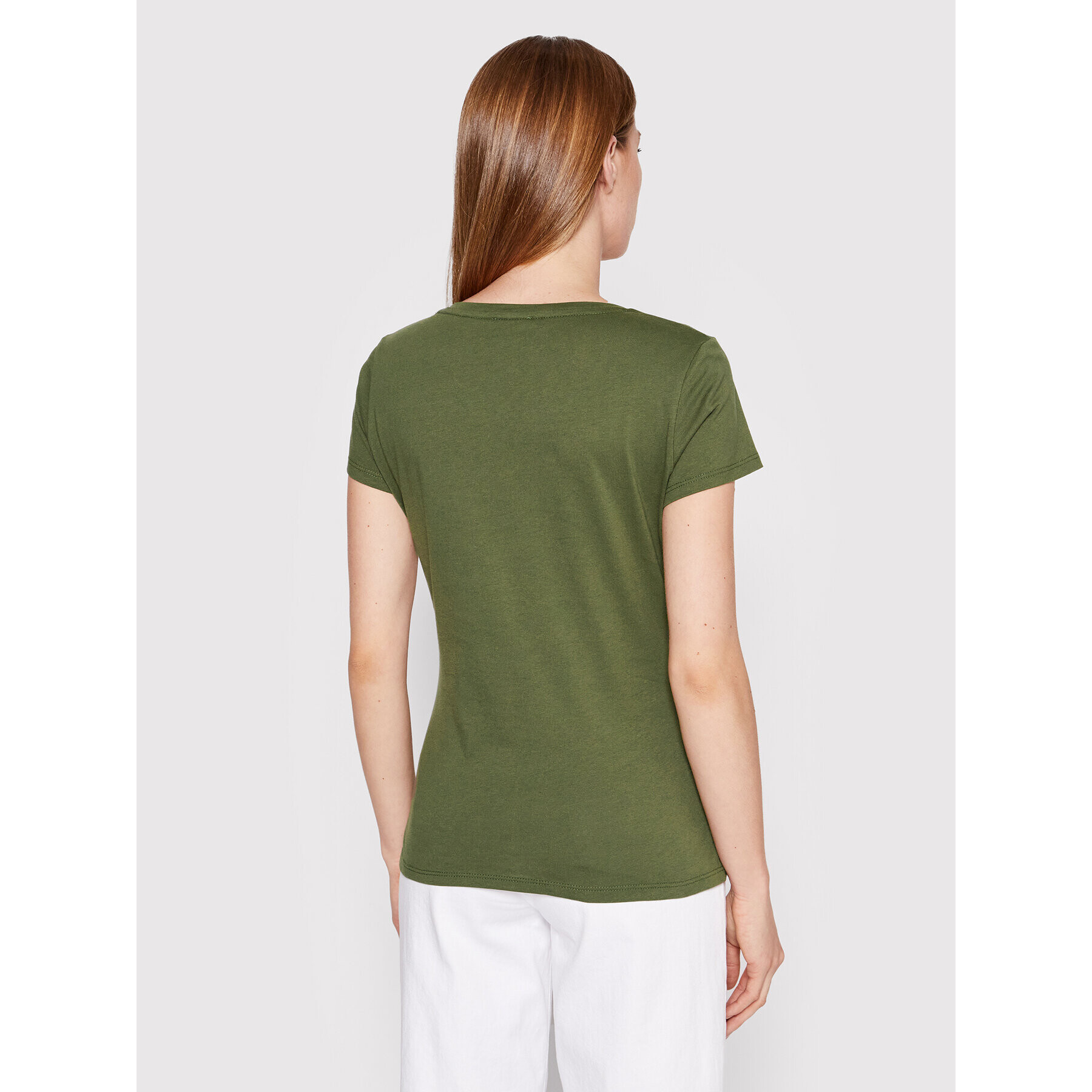 Liu Jo Sport Tricou TA2210 J6040 Verde Regular Fit - Pled.ro