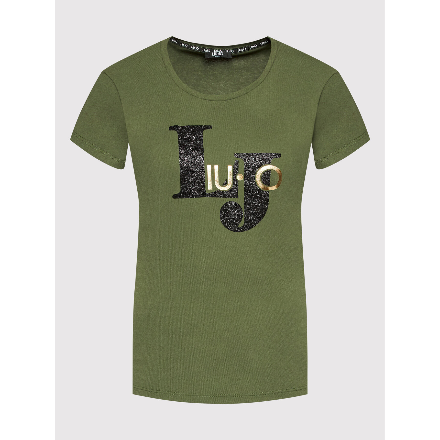 Liu Jo Sport Tricou TA2210 J6040 Verde Regular Fit - Pled.ro