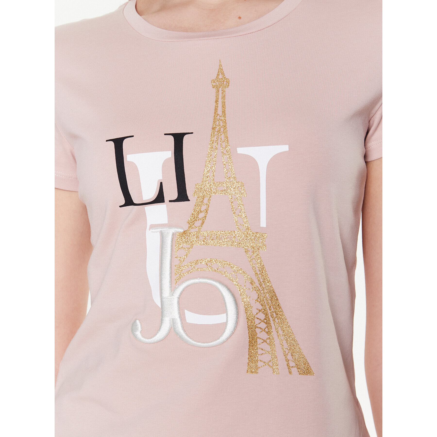 Liu Jo Sport Tricou TA3088 JS003 Roz Regular Fit - Pled.ro