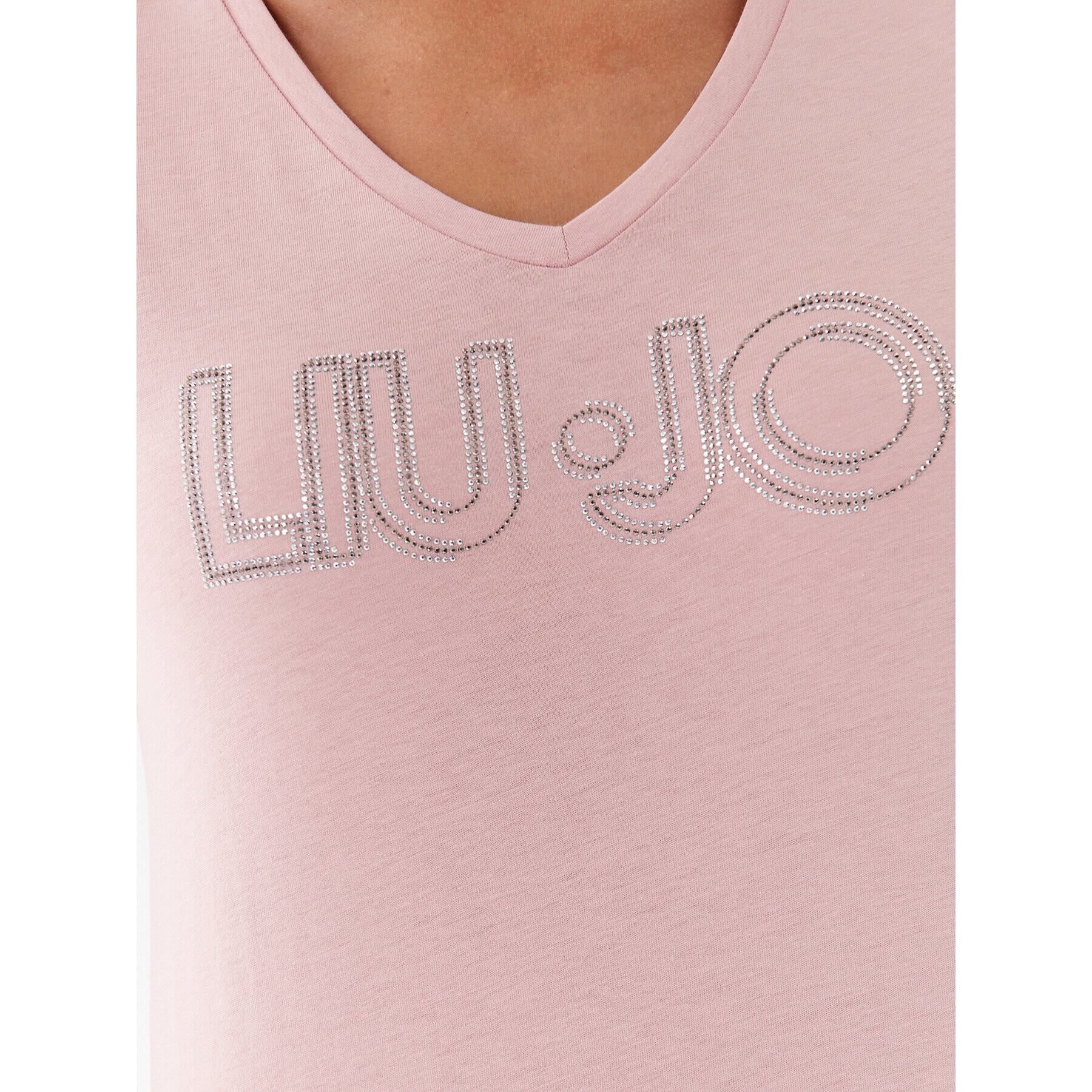 Liu Jo Sport Tricou TF3297 J6040 Roz Regular Fit - Pled.ro