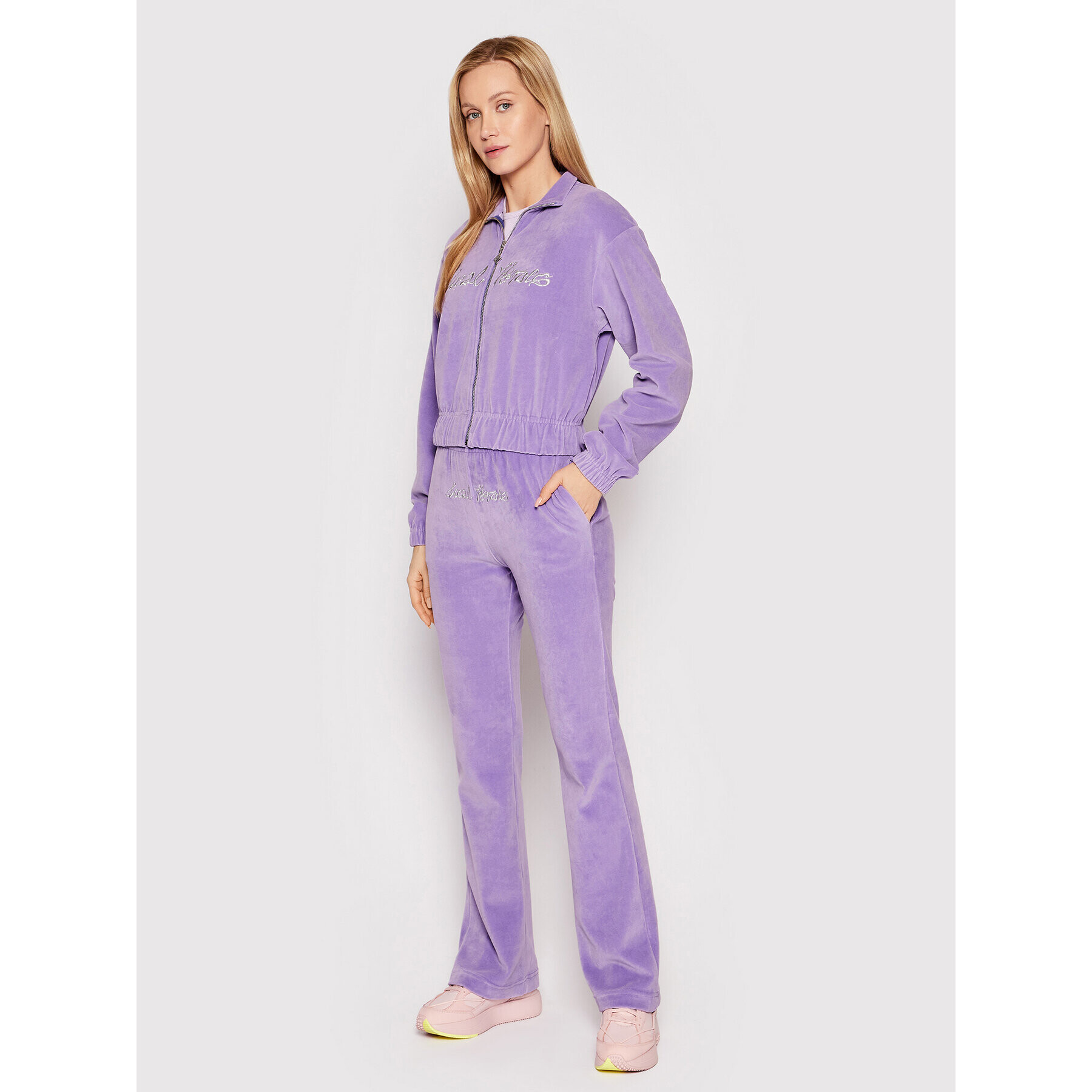 Local Heroes Bluză Cyber Princess SS22S0014 Violet Relaxed Fit - Pled.ro