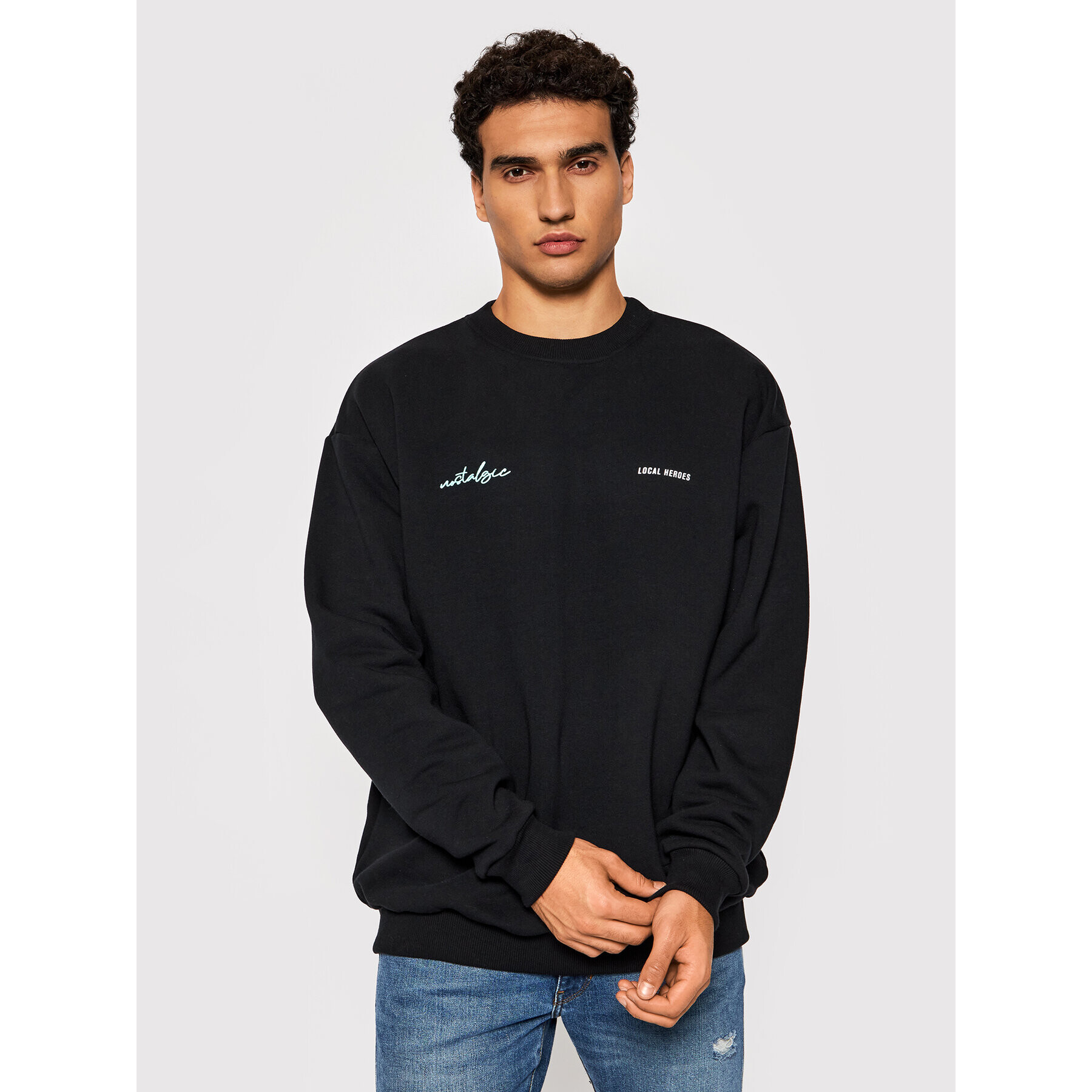 Local Heroes Bluză Emotional Mind AW21S0102 Negru Regular Fit - Pled.ro