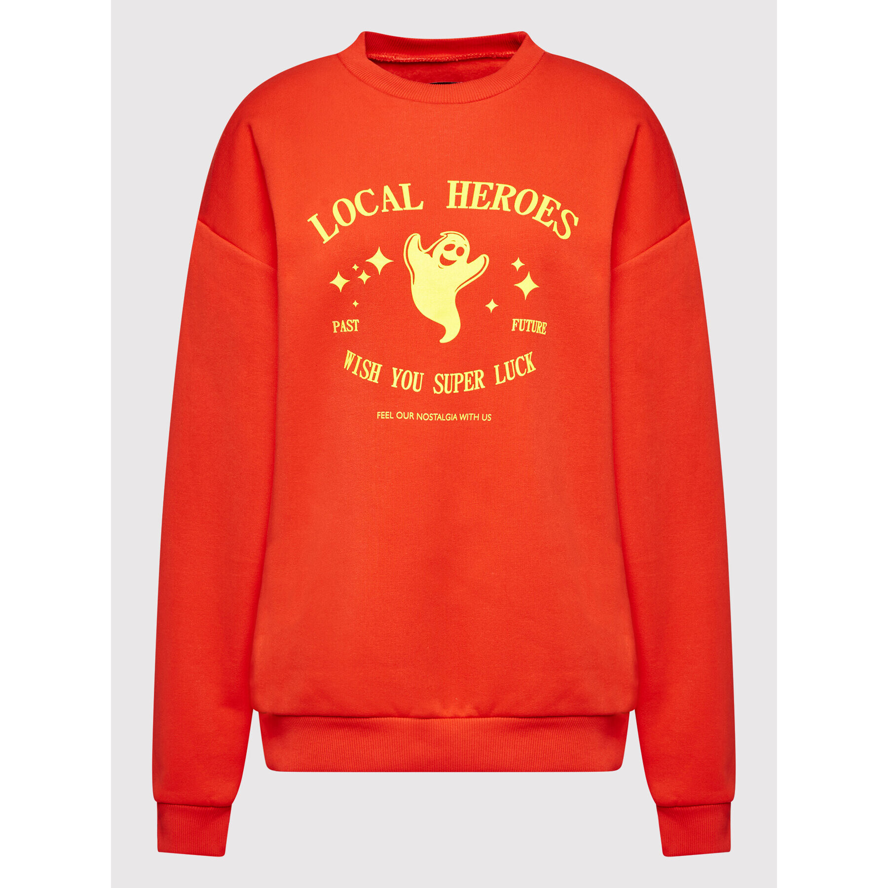 Local Heroes Bluză Super Luck AW21S0050 Roșu Regular Fit - Pled.ro