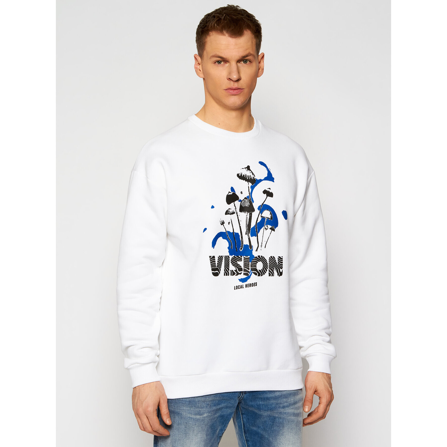 Local Heroes Bluză Vision SS21S0053 Alb Oversize - Pled.ro