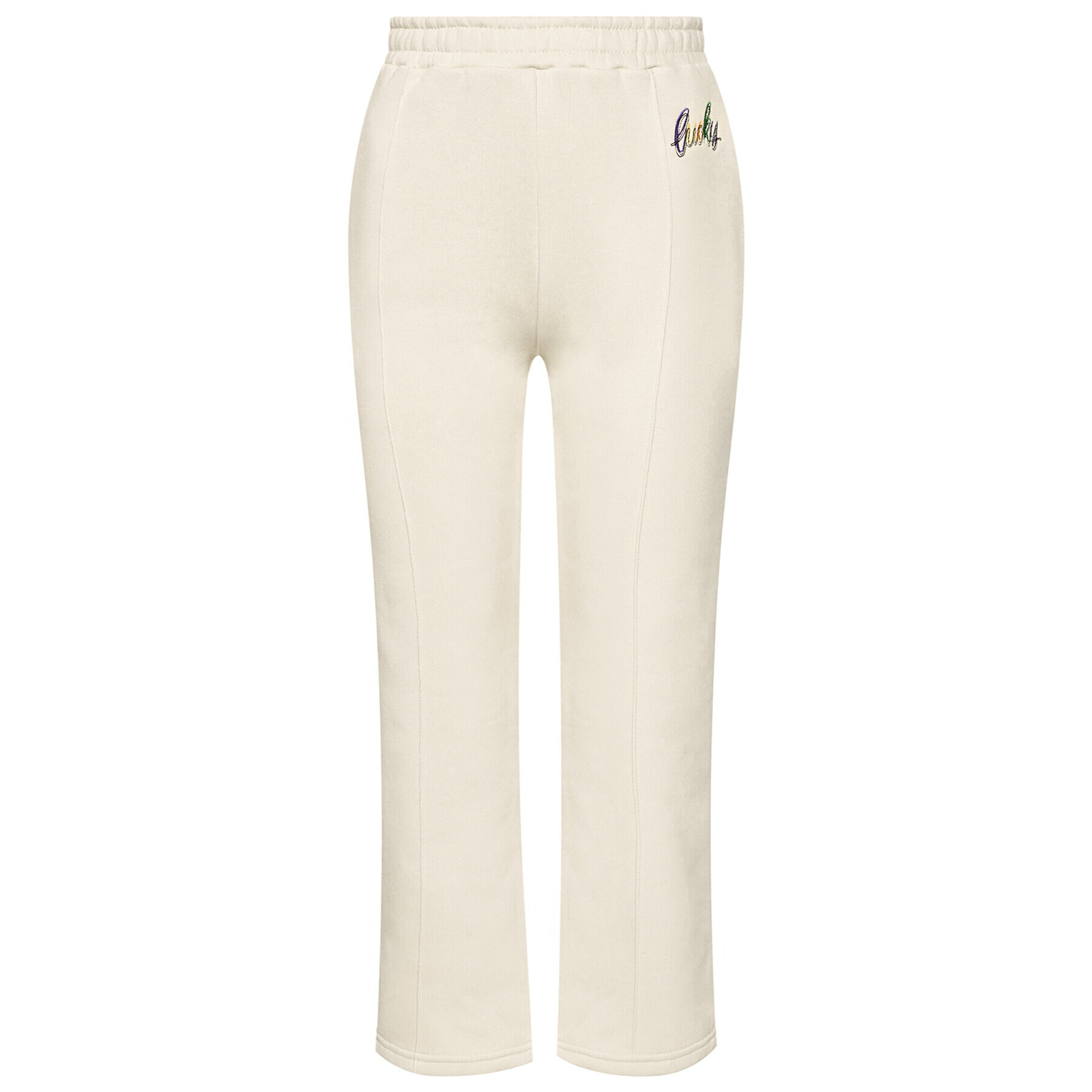 Local Heroes Pantaloni trening Lucky SS21P0006 Bej Regular Fit - Pled.ro