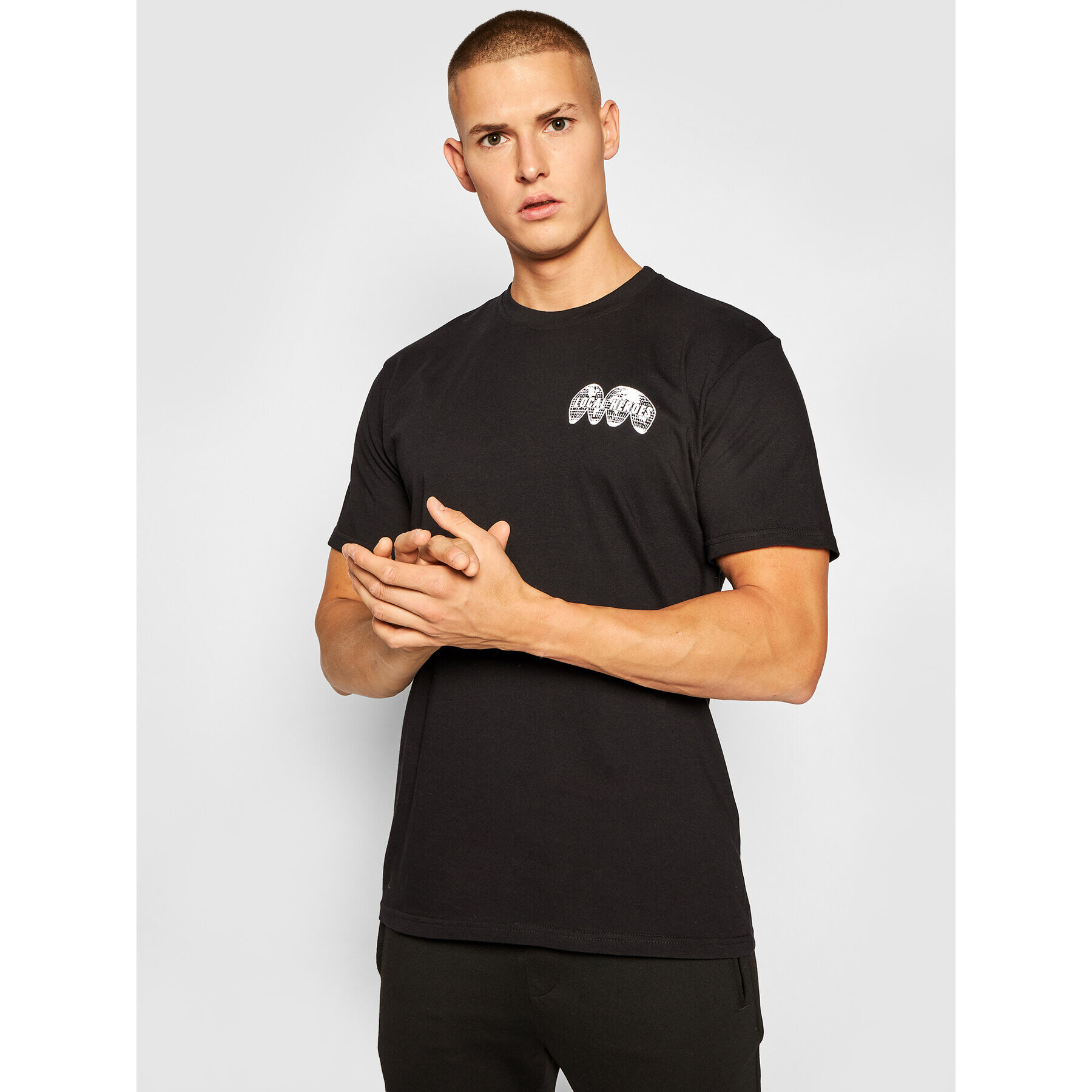 Local Heroes Tricou AW2021MENT004 Negru Regular Fit - Pled.ro