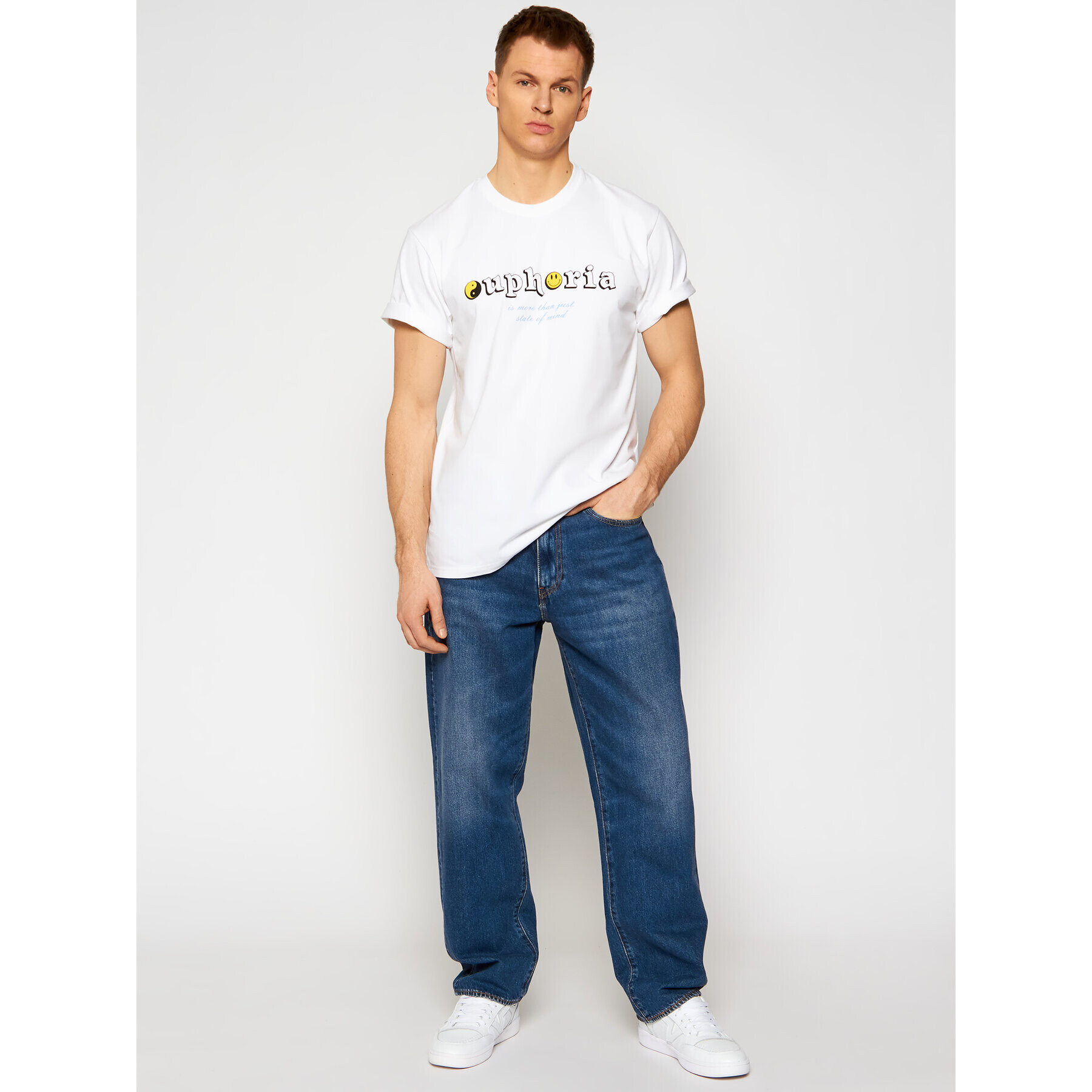 Local Heroes Tricou Euphoria SS21T0070 Alb Regular Fit - Pled.ro