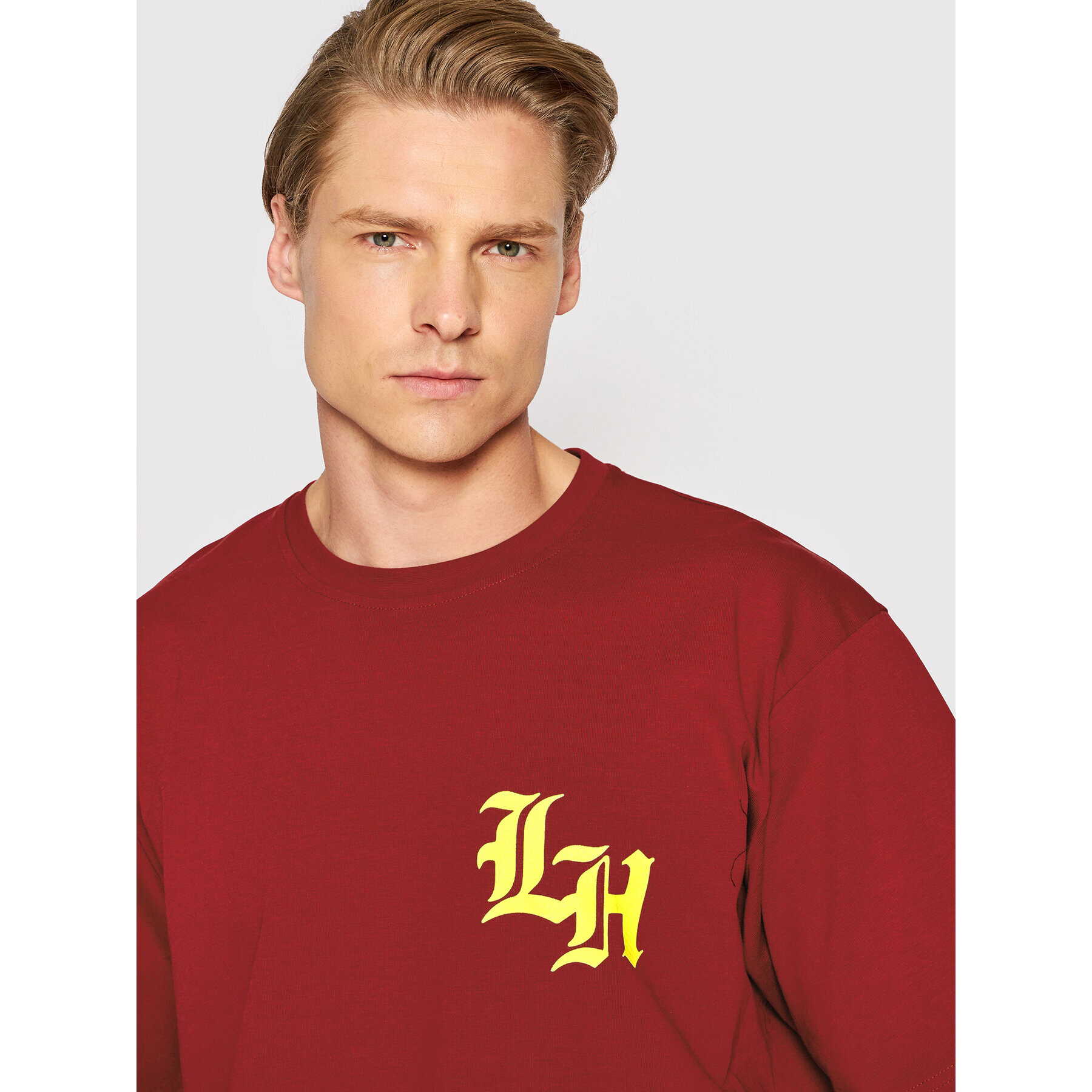 Local Heroes Tricou Supreme SS22T0053 Roșu Oversize - Pled.ro