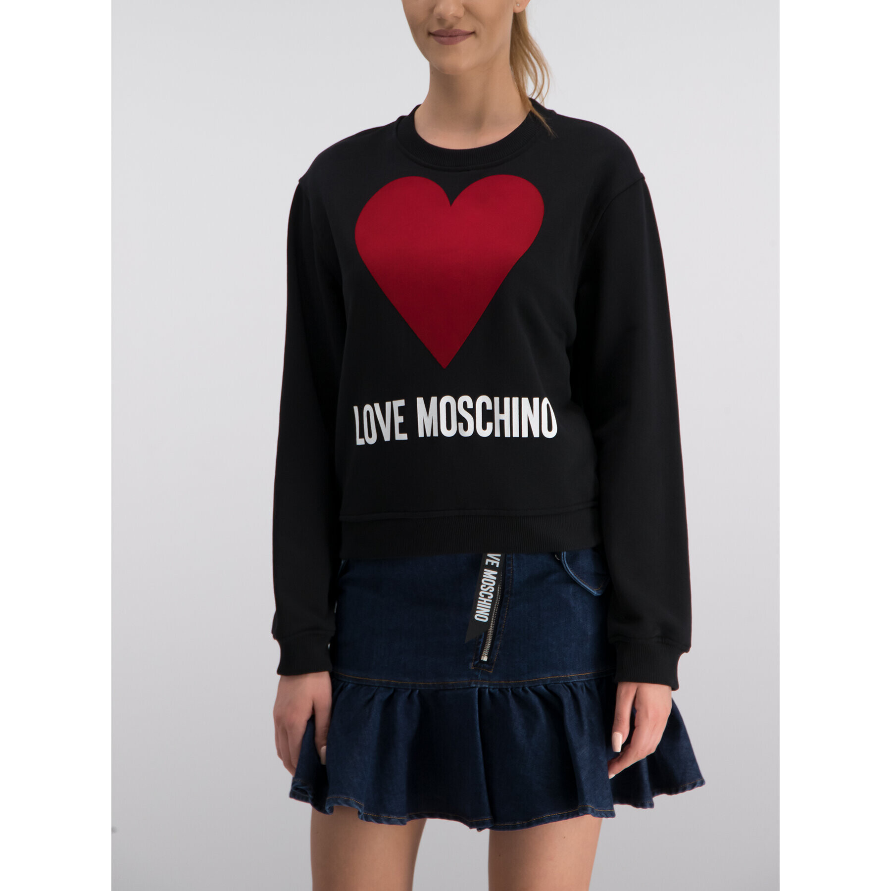 LOVE MOSCHINO Bluză W630625M4068 Regular Fit - Pled.ro