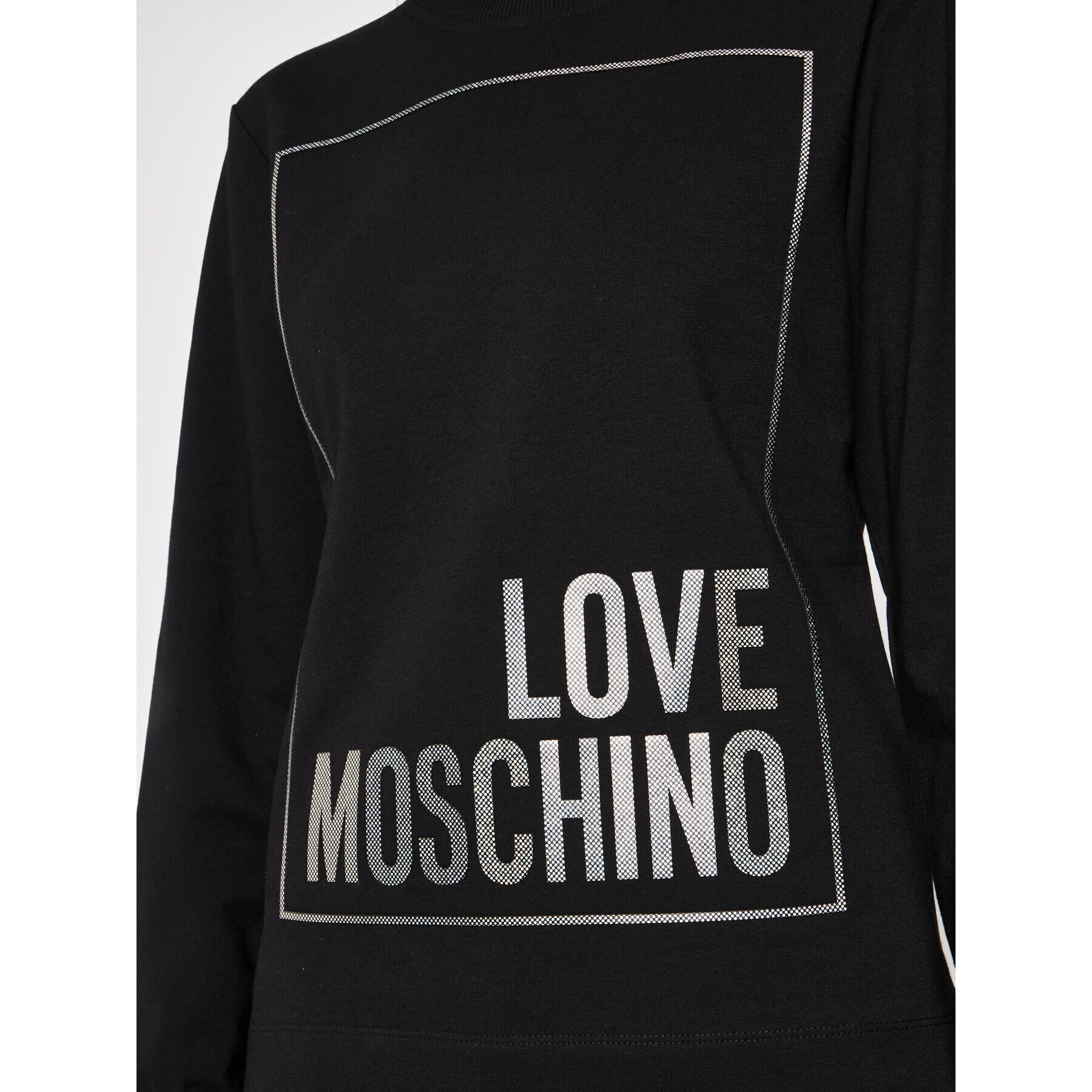 LOVE MOSCHINO Bluză W637402E 2124 Negru Regular Fit - Pled.ro