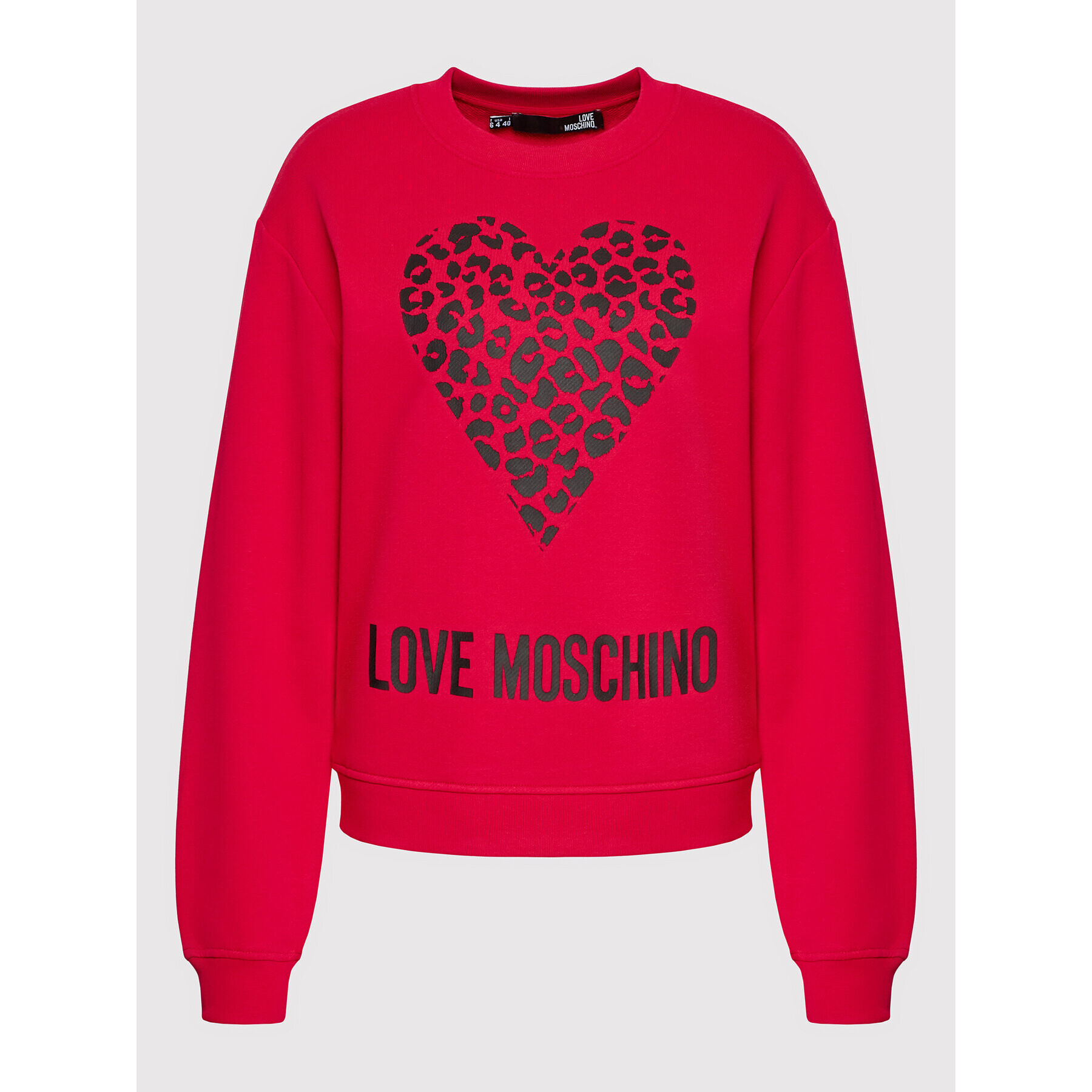 LOVE MOSCHINO Bluză W630654M 4055 Roșu Regular Fit - Pled.ro