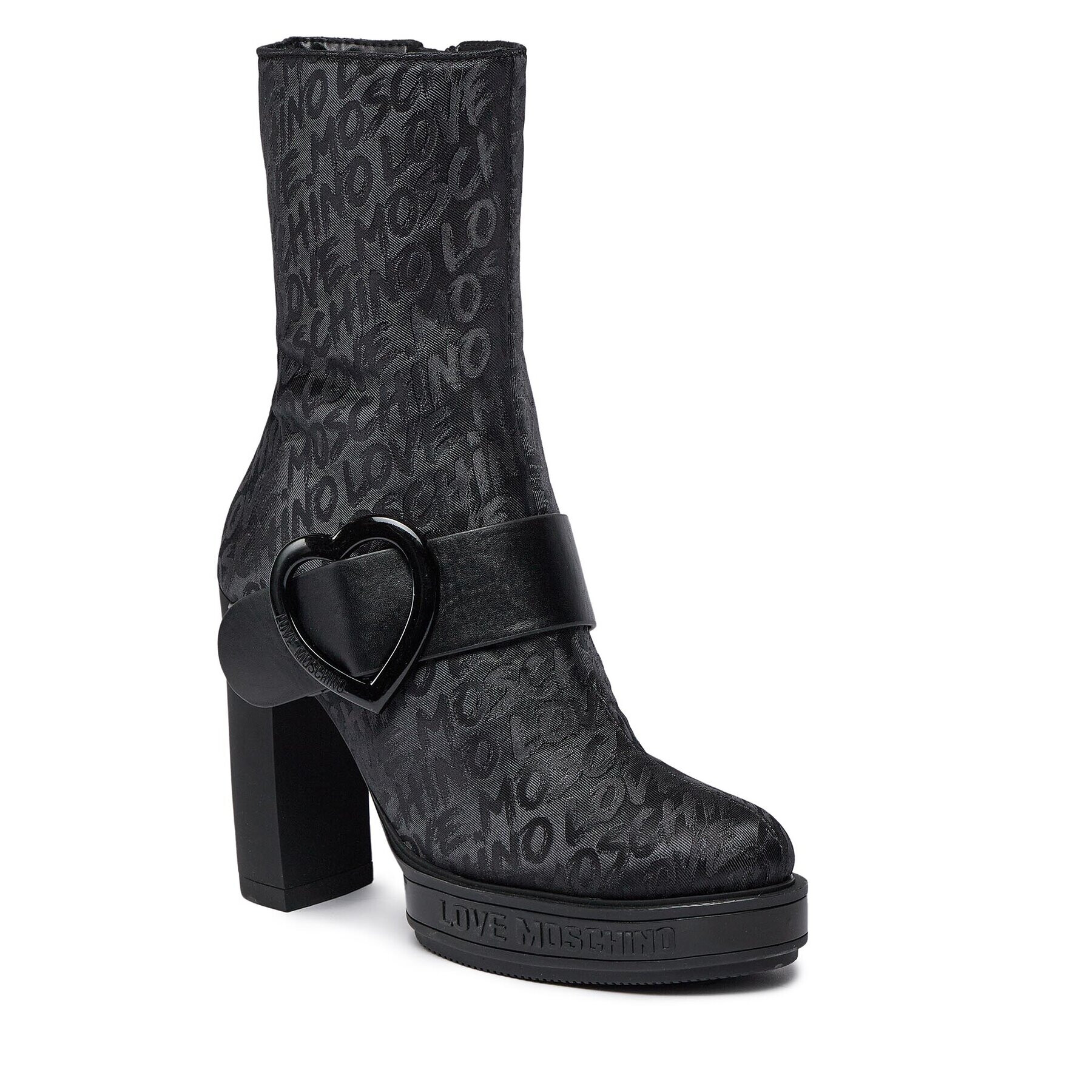 LOVE MOSCHINO Botine JA2118AG0HJS100A Negru - Pled.ro