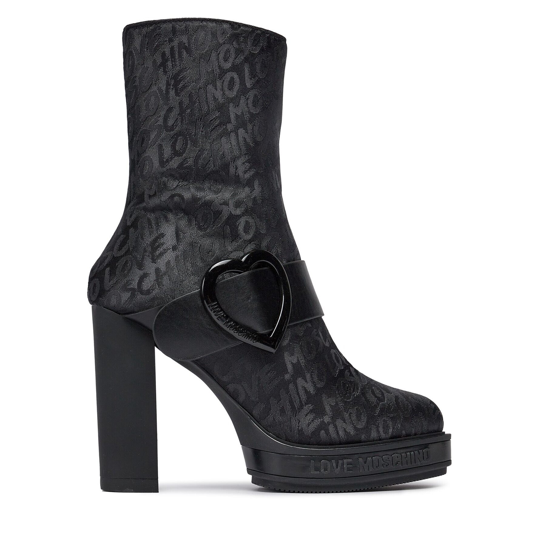 LOVE MOSCHINO Botine JA2118AG0HJS100A Negru - Pled.ro