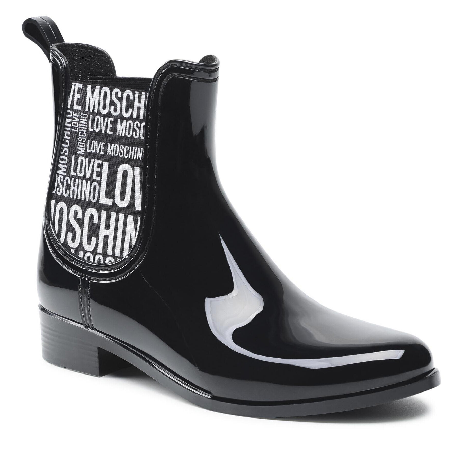 LOVE MOSCHINO Cizme de cauciuc JA21153G1DIR2000 Negru - Pled.ro