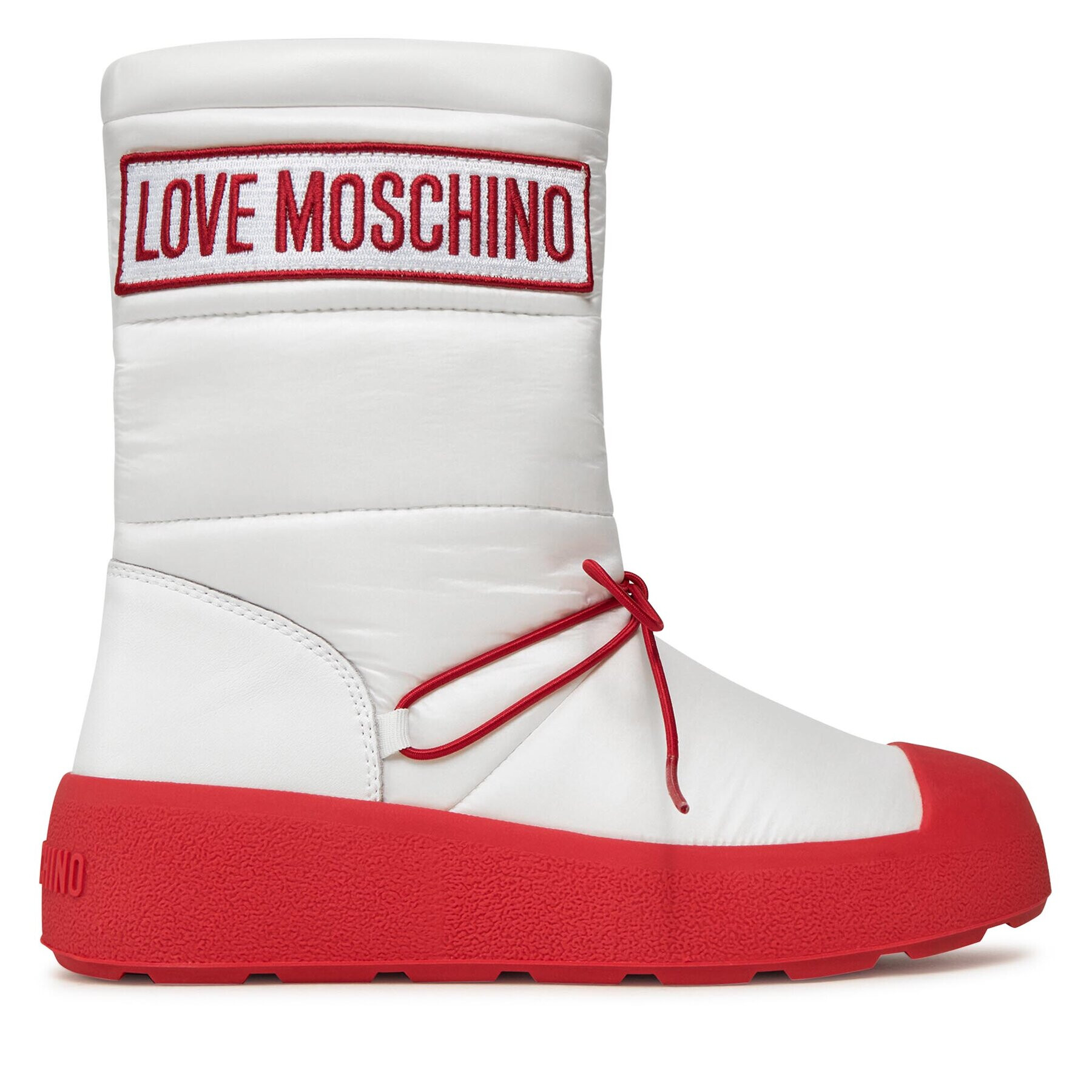 LOVE MOSCHINO Cizme de zăpadă JA15855H0HIN010B Alb - Pled.ro