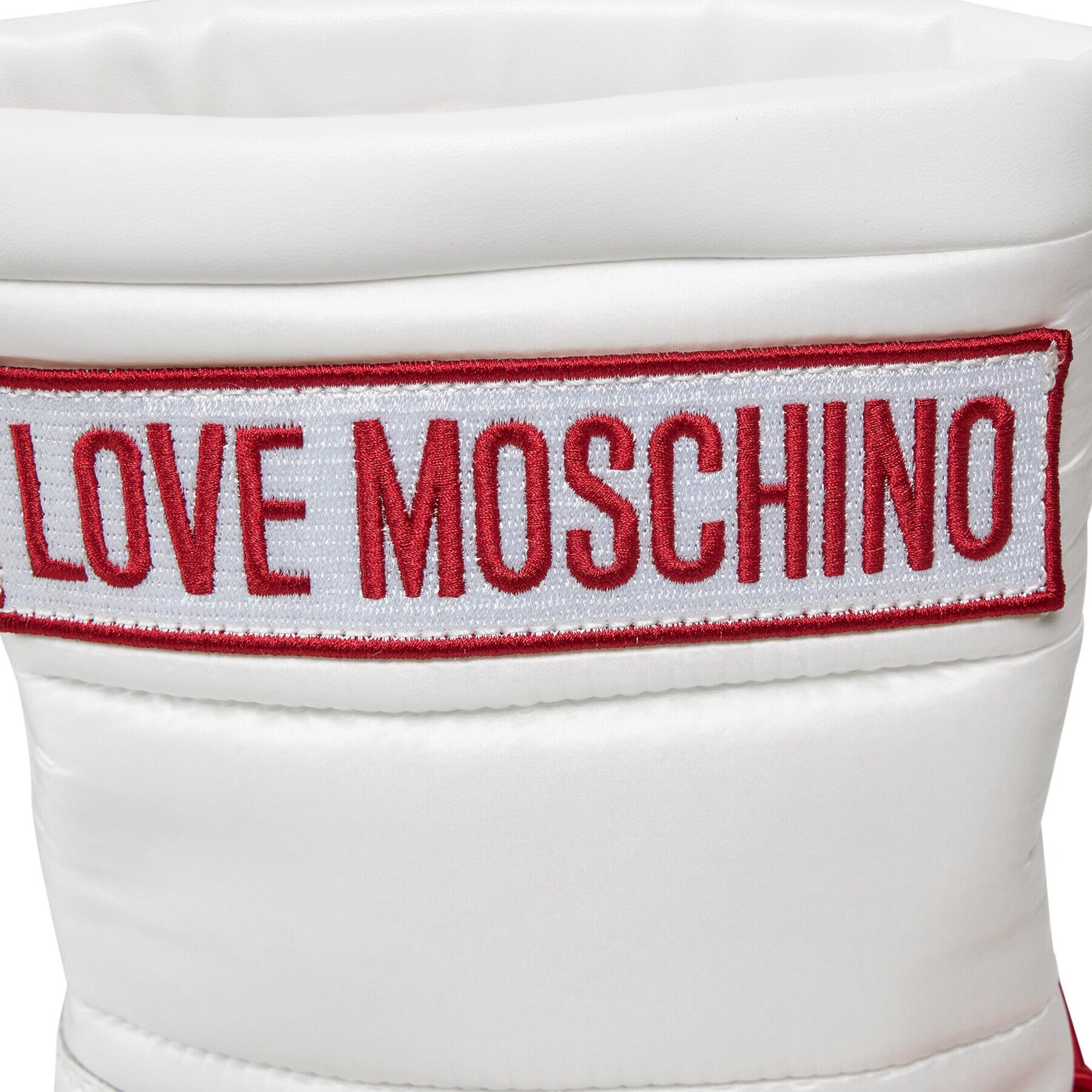 LOVE MOSCHINO Cizme de zăpadă JA15855H0HIN010B Alb - Pled.ro