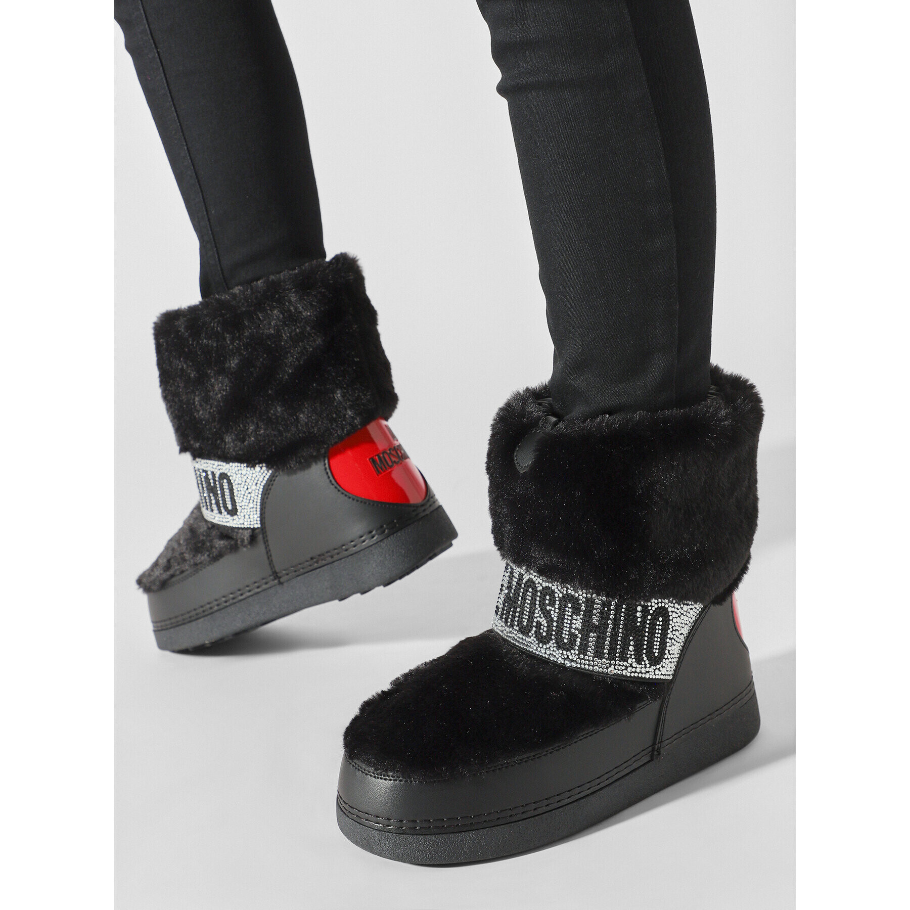 LOVE MOSCHINO Cizme de zăpadă JA24212G0HJW0000 Negru - Pled.ro