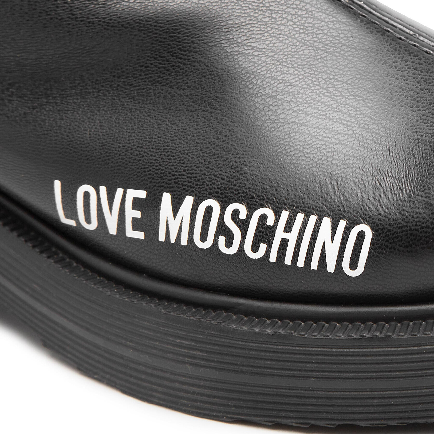 LOVE MOSCHINO Cizme lungi muschetar JA26094G1FIEZ000 Negru - Pled.ro