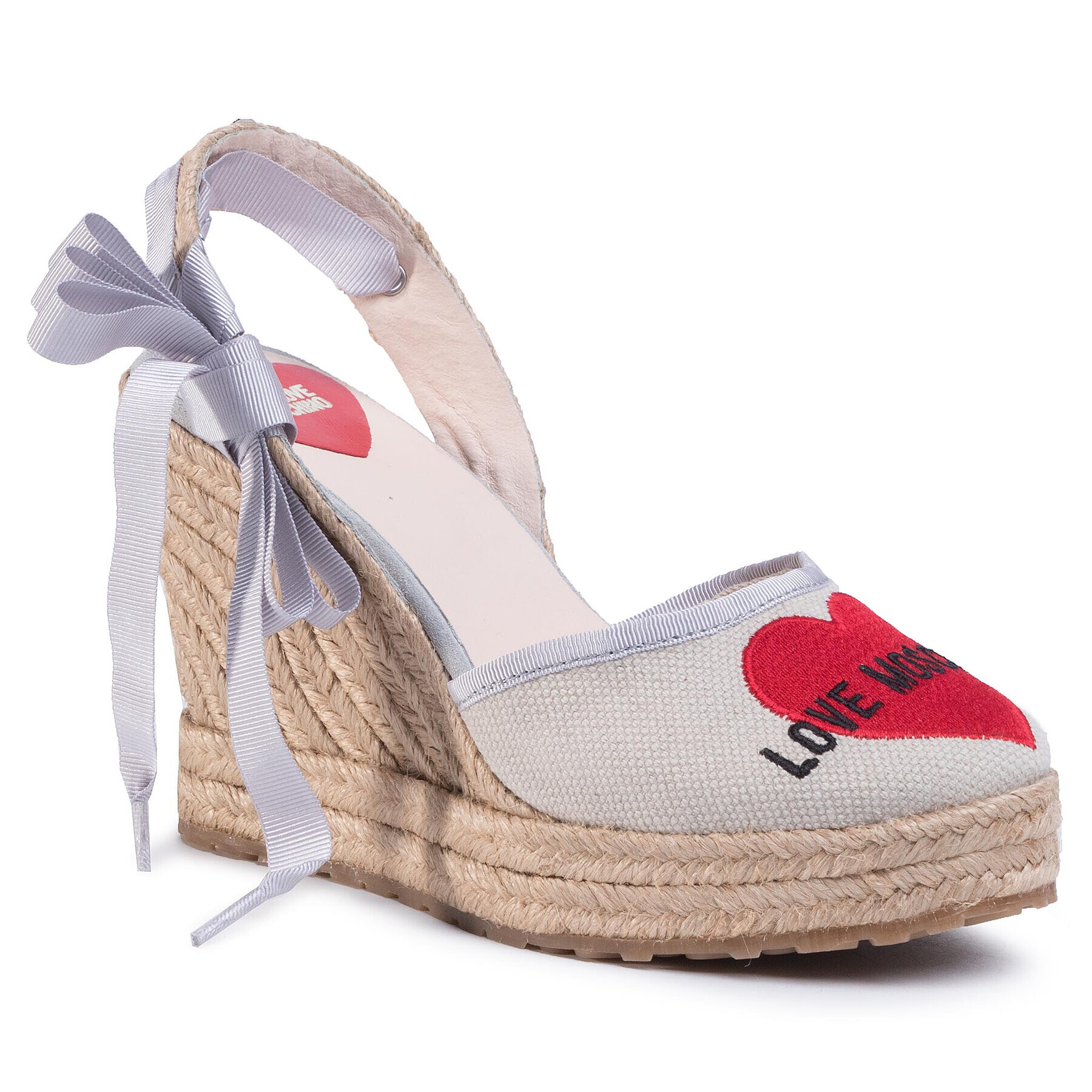 LOVE MOSCHINO Espadrile JA1048AI0AJM0104 Bej - Pled.ro