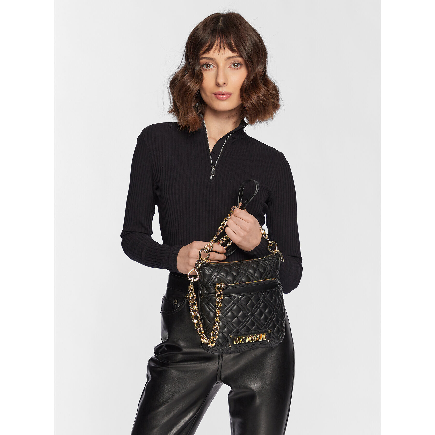 LOVE MOSCHINO Geantă JC4019PP1GLA0000 Negru - Pled.ro