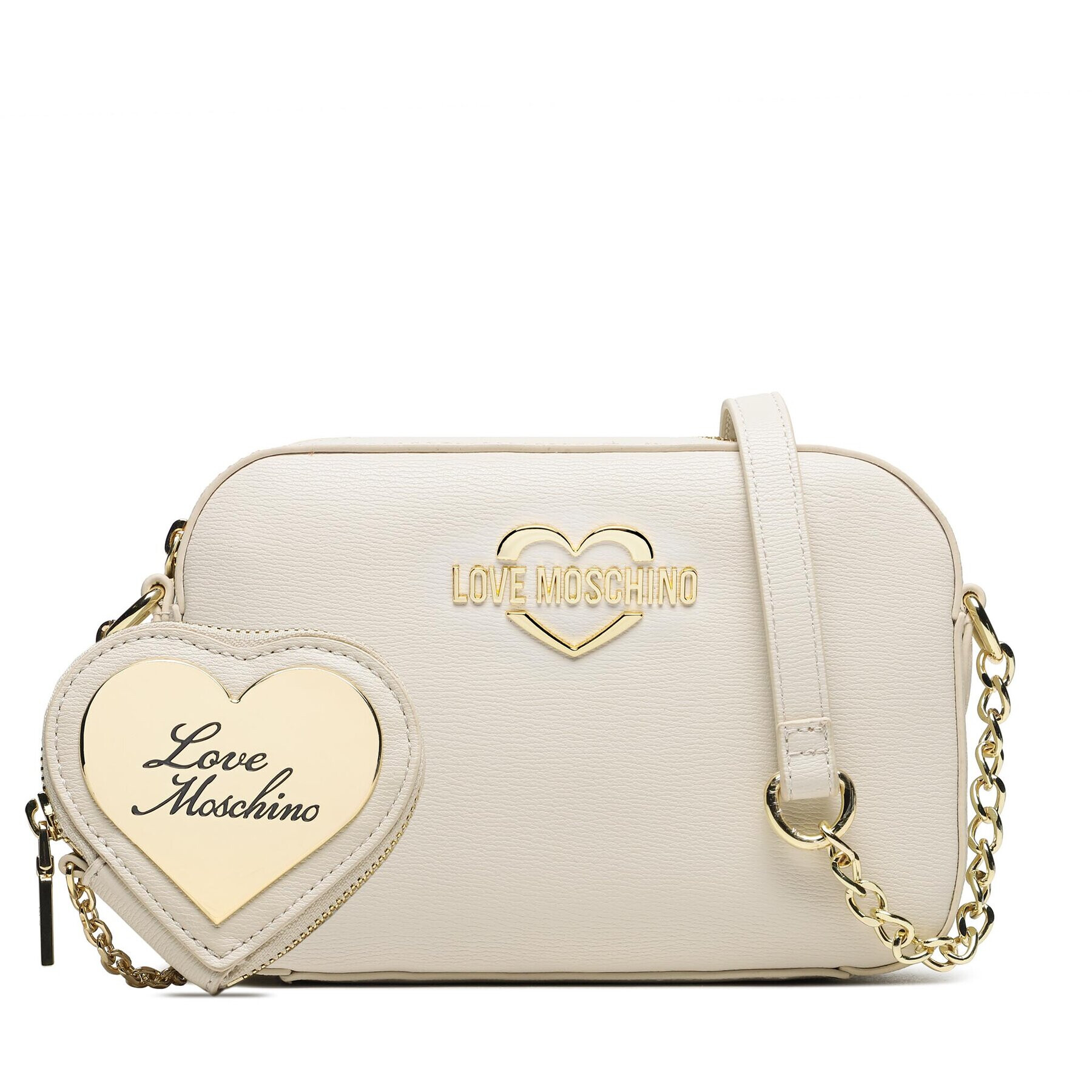 LOVE MOSCHINO Geantă JC4071PP1HLD0110 Écru - Pled.ro