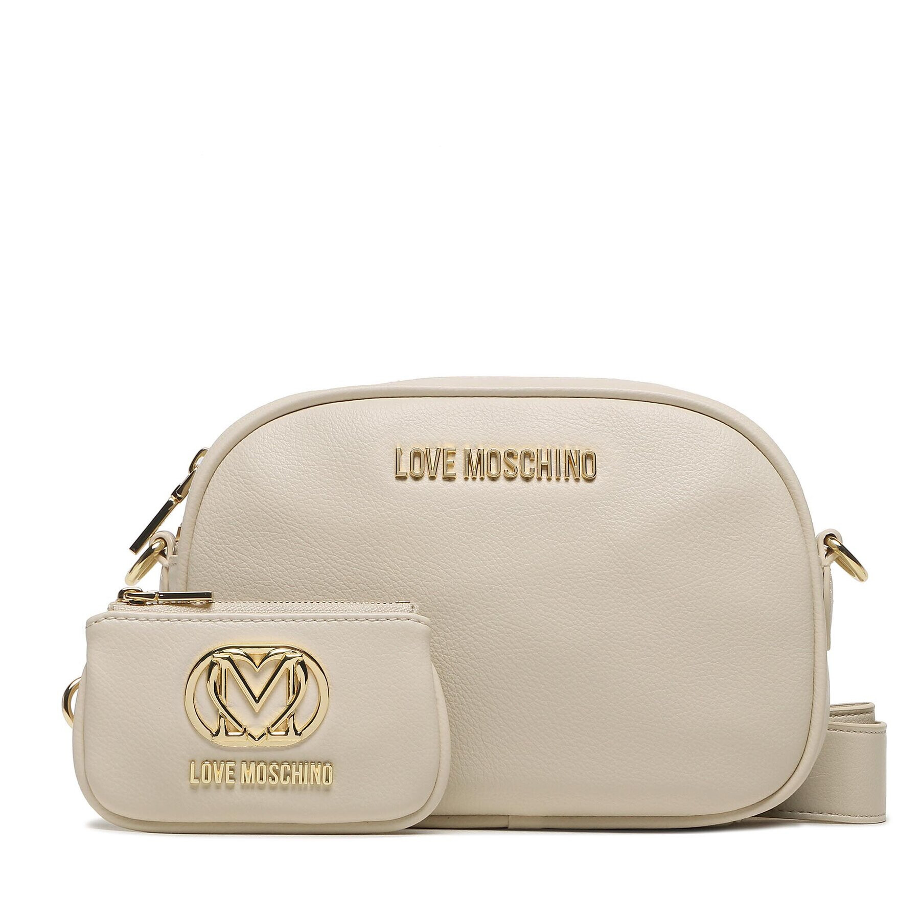 LOVE MOSCHINO Geantă JC4090PP1HLN0110 Écru - Pled.ro