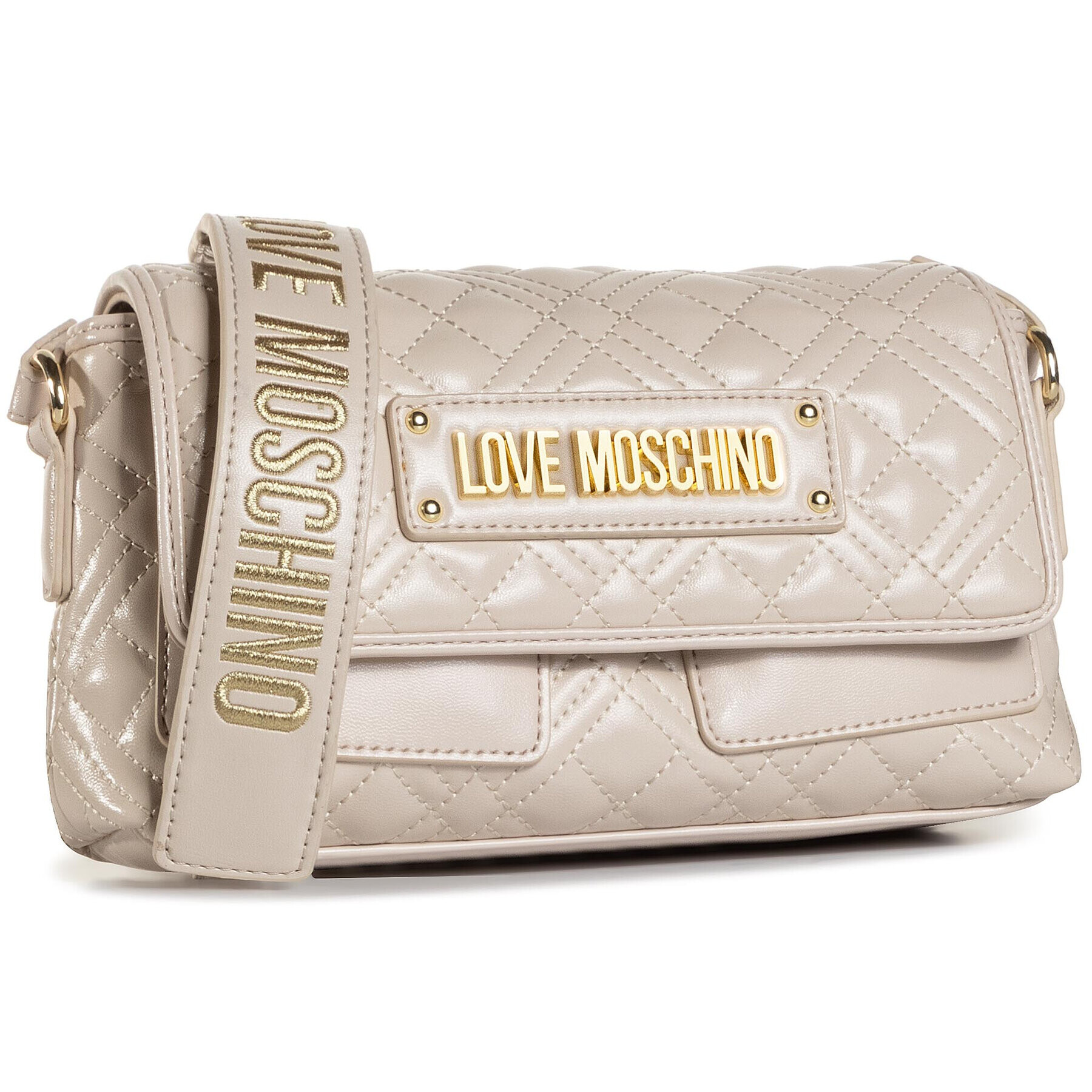 LOVE MOSCHINO Geantă JC4206PP0BKA0110 Bej - Pled.ro